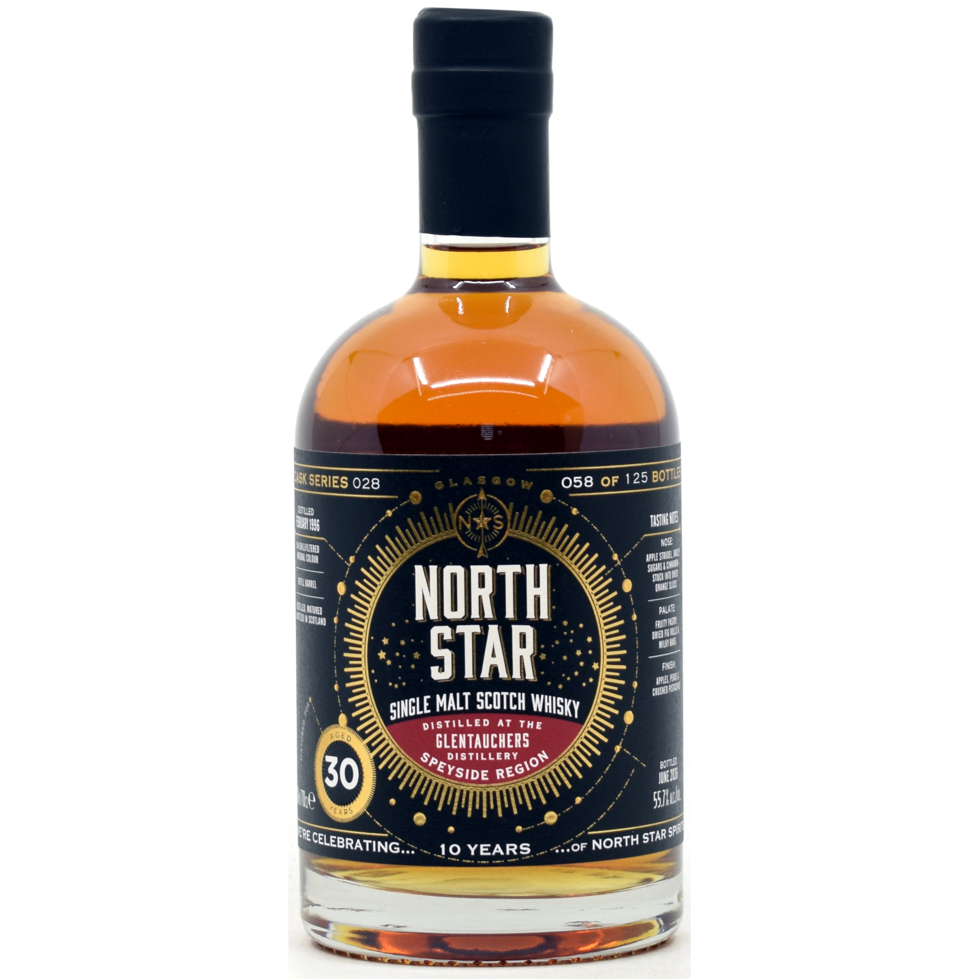 Glentauchers 30 Jahre 1996/2026 North Star Spirits #028 55,7% vol.