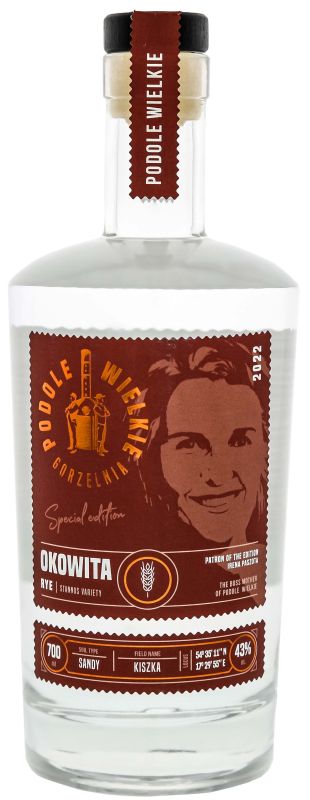 Podole Wielkie Okowita Rye 2022 43% vol.