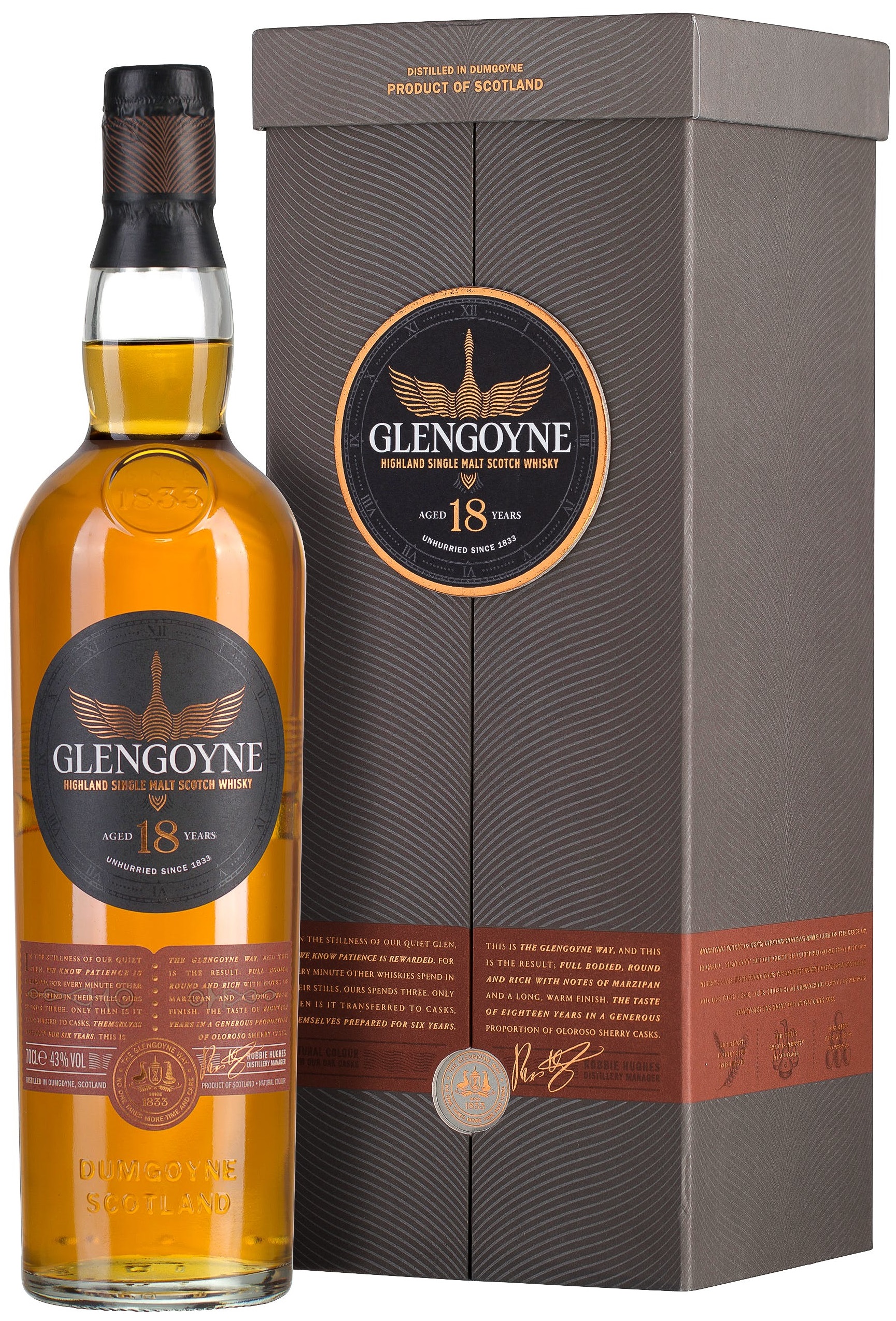 Glengoyne 18 Jahre 43% vol.
