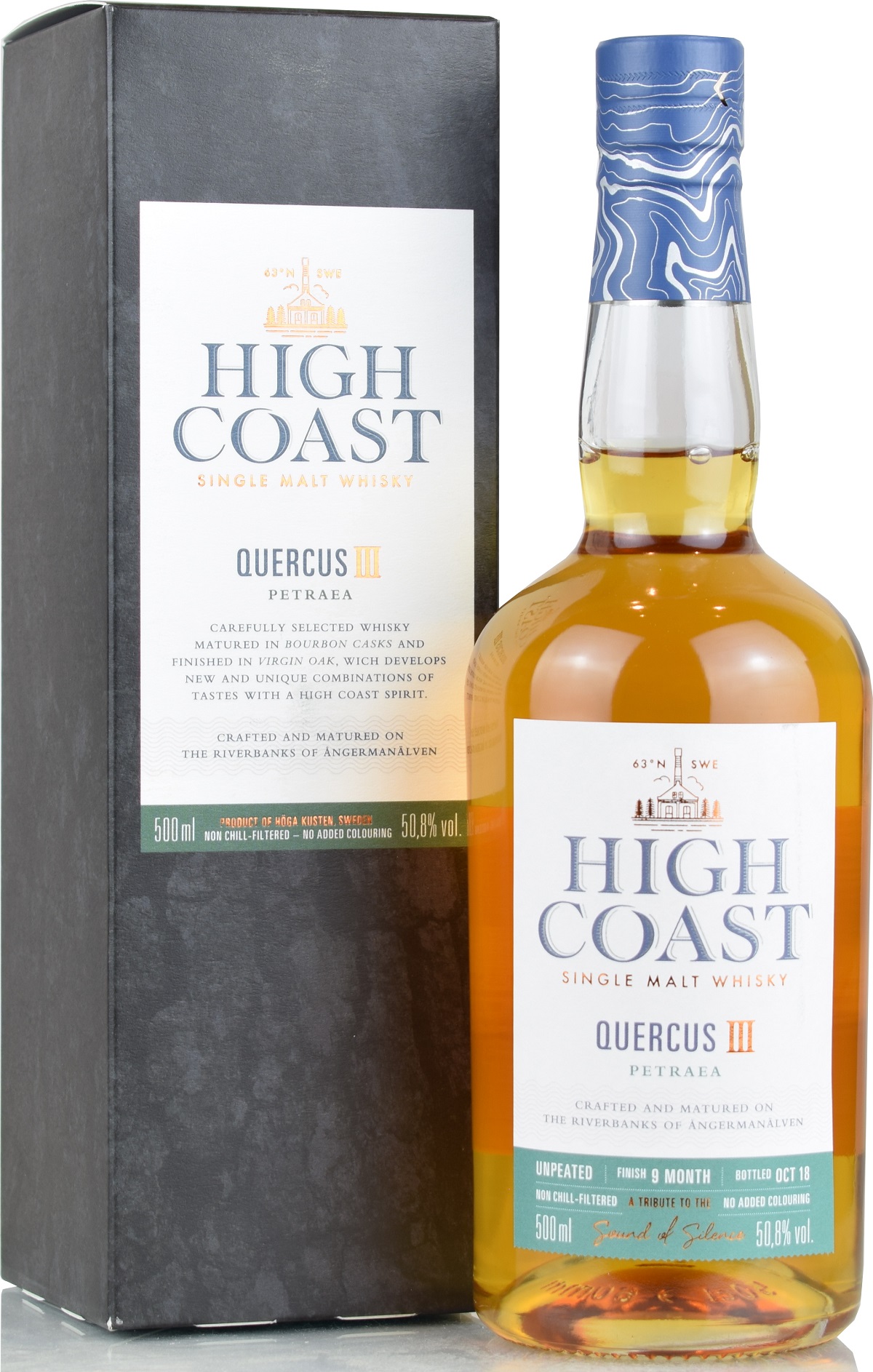 HC_Quercus_III High Coast Quercus III Petraea 50,8% vol.