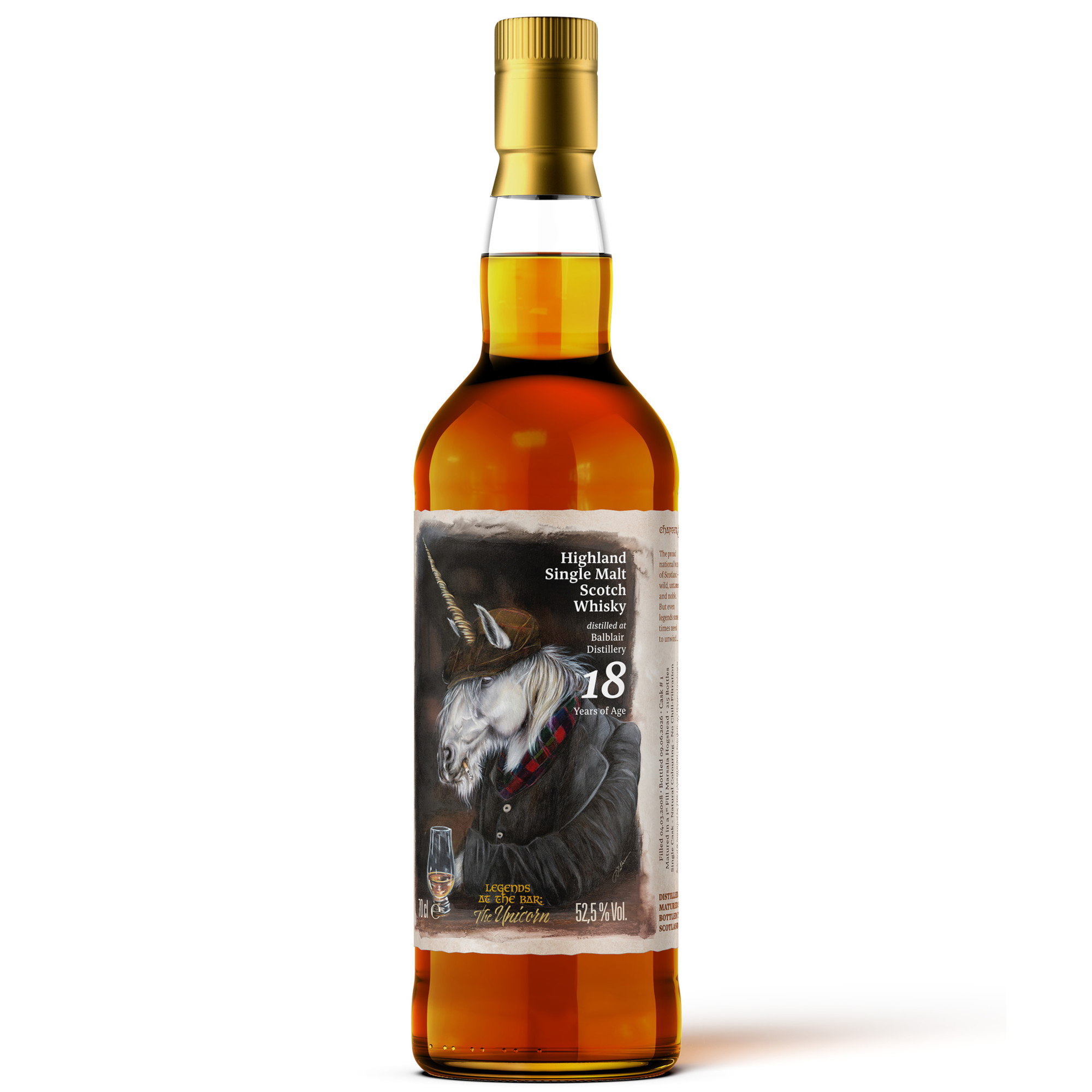 Balblair 18 Jahre 2008/2026 1st Fill Marsala The Caskhound Legends at the Bar #6 52,5% vol.