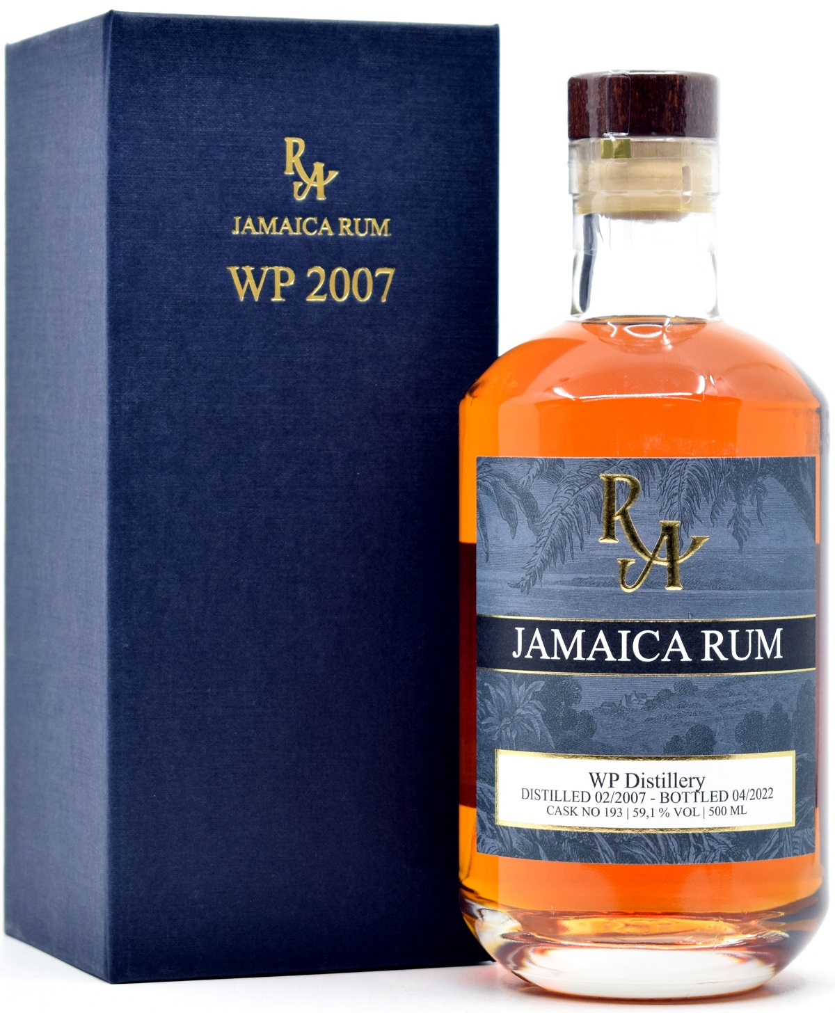 WP_2007_RA Jamaica (WP Distillery) 15 Jahre 2007/2022 Rum Artesanal Single Cask #193 59,1% vol.