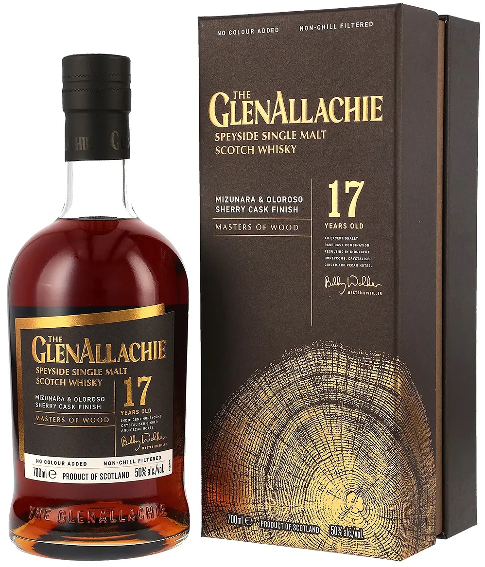 Glenallachie-17-Years-Mizunara The GlenAllachie 17 Jahre Mizunara & Oloroso Sherry Cask Finish 50% vol.