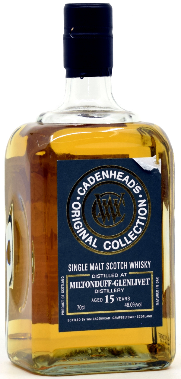miltonduff_15_ca Miltonduff 15 Jahre 2008/2024 Cadenhead's Original Collection 46% vol.
