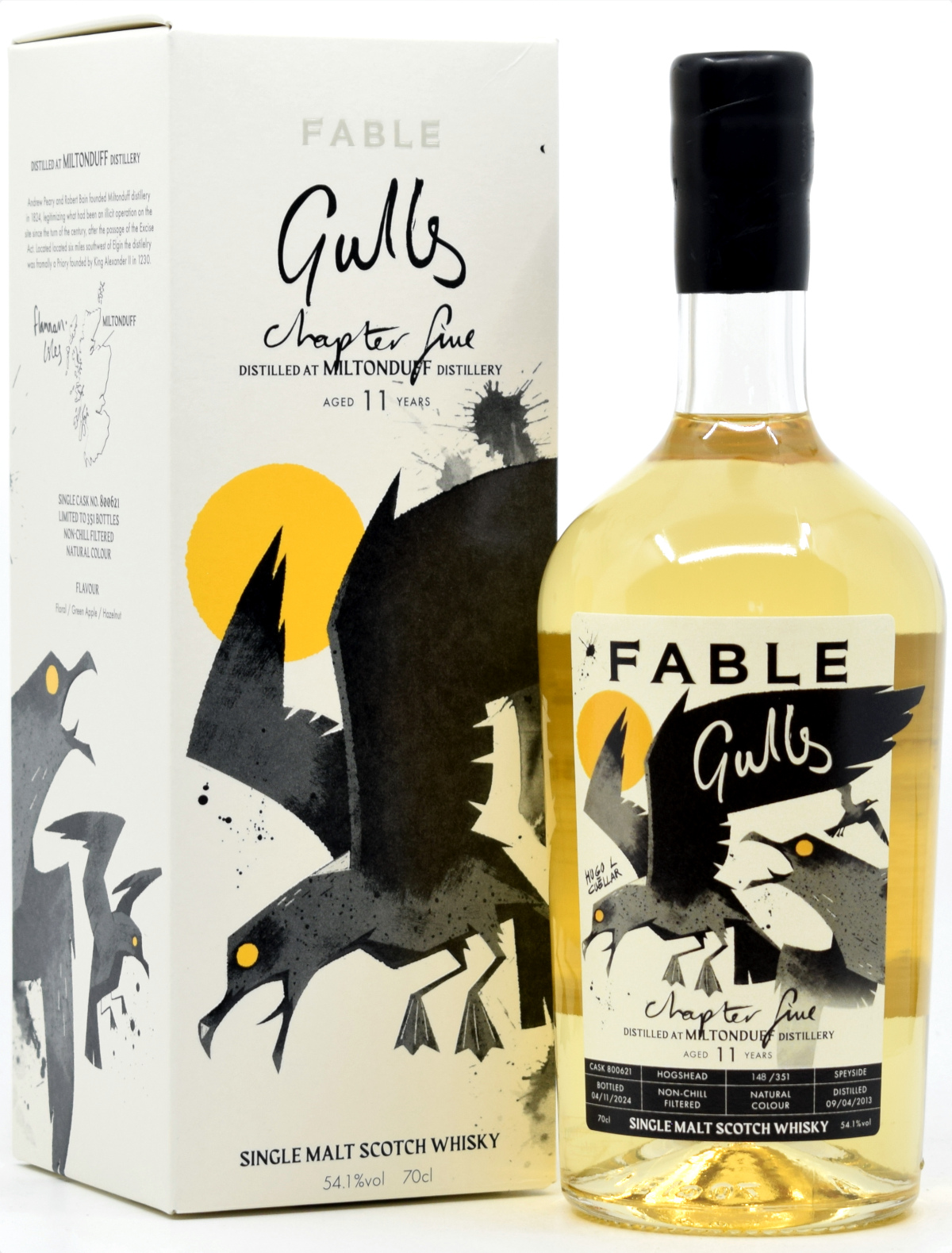 miltonduff_11_fable Miltonduff 11 Jahre 2013/2024 Fable Chapter five Gulls 54,1% vol.