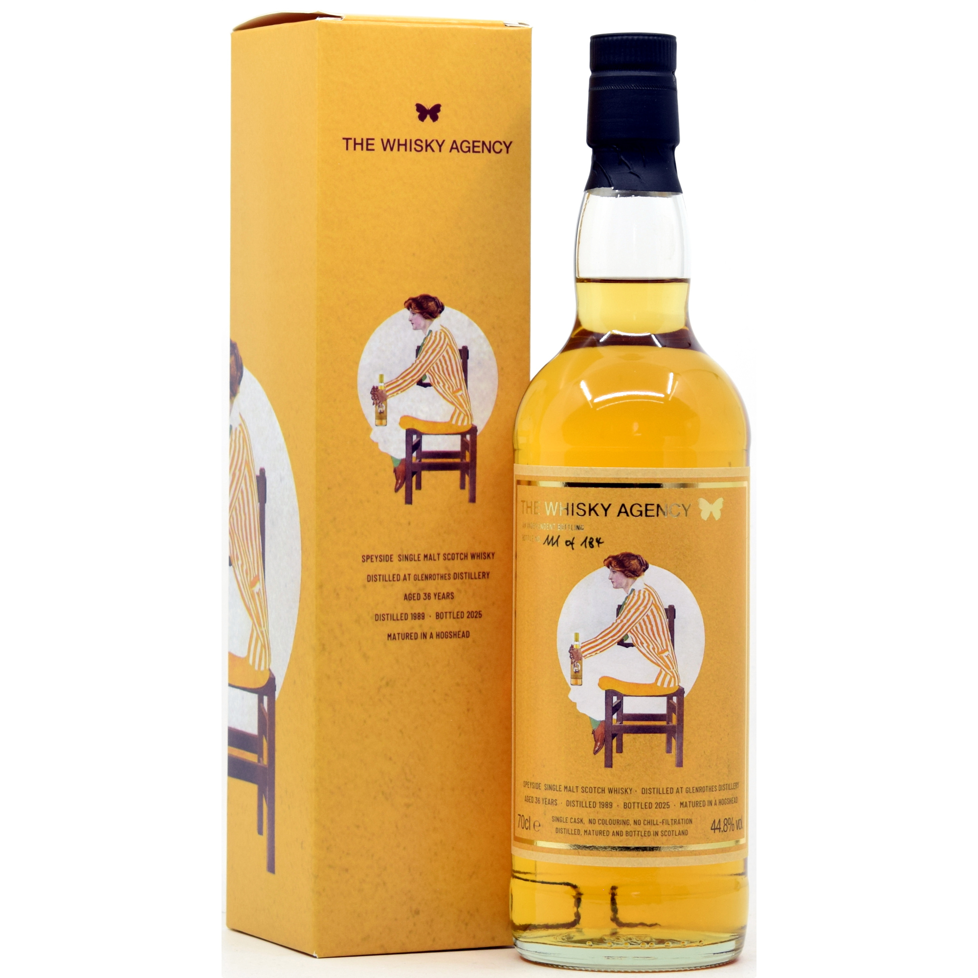 Glenrothes 36 Jahre 1989/2025 The Whisky Agency 44,8% vol.