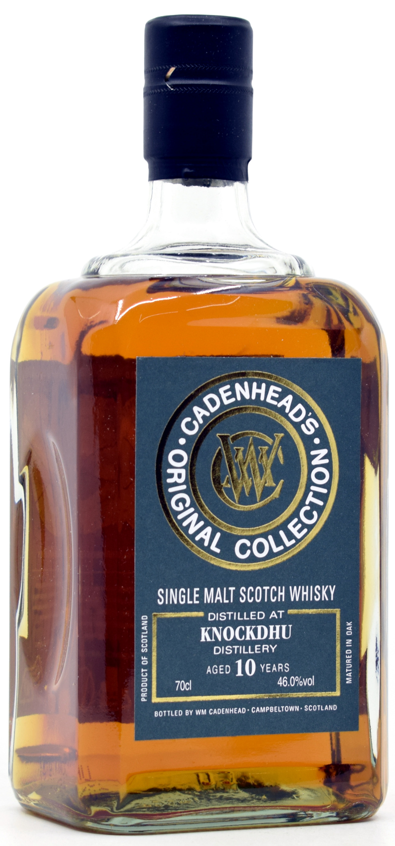 kncokdhu_10_ca Knockdhu 10 Jahre Fino Sherry Cask Cadenhead Original Collection 46% vol.