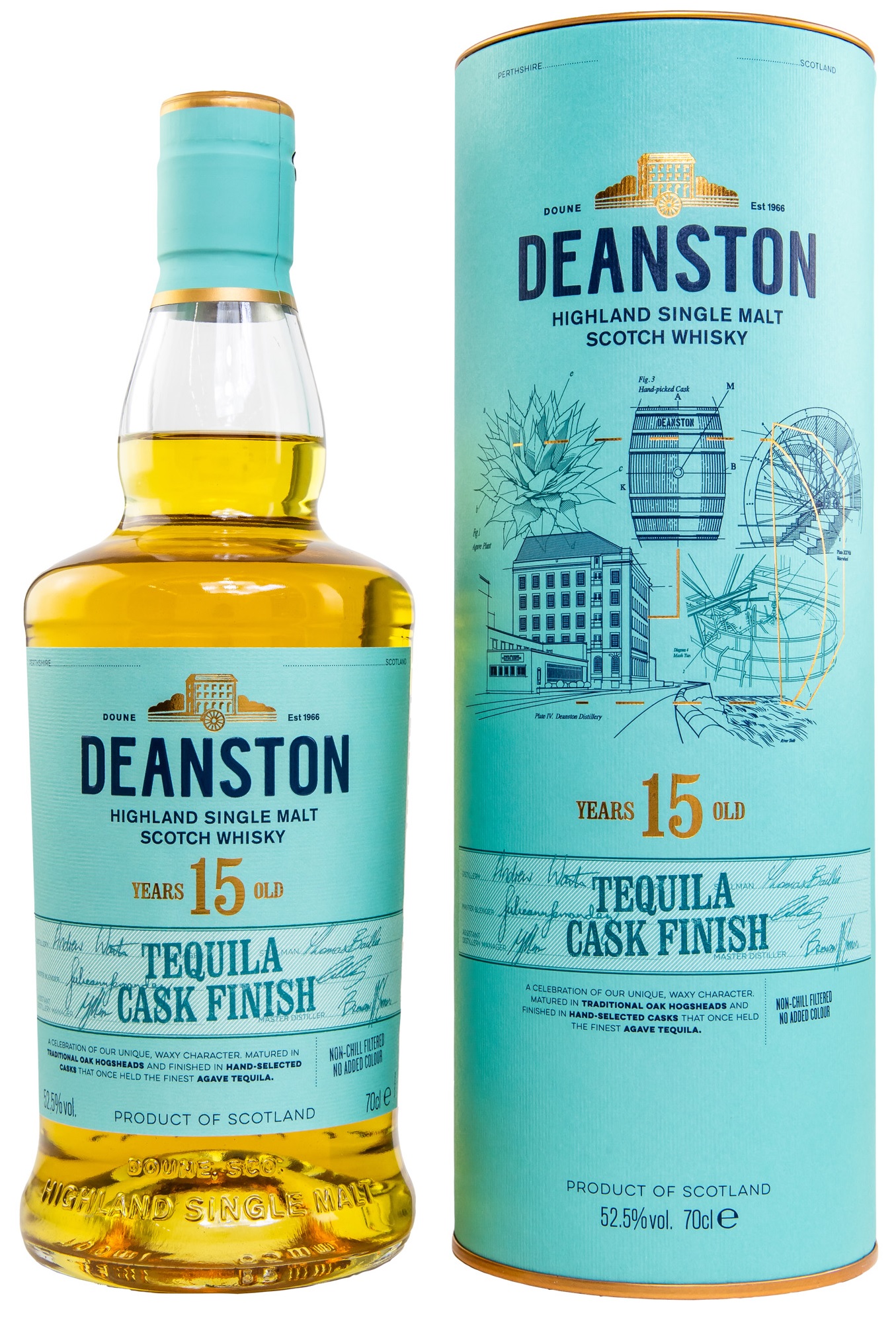 Deanston-15-tequila Deanston 15 Jahre Tequila Cask 52,5% vol.