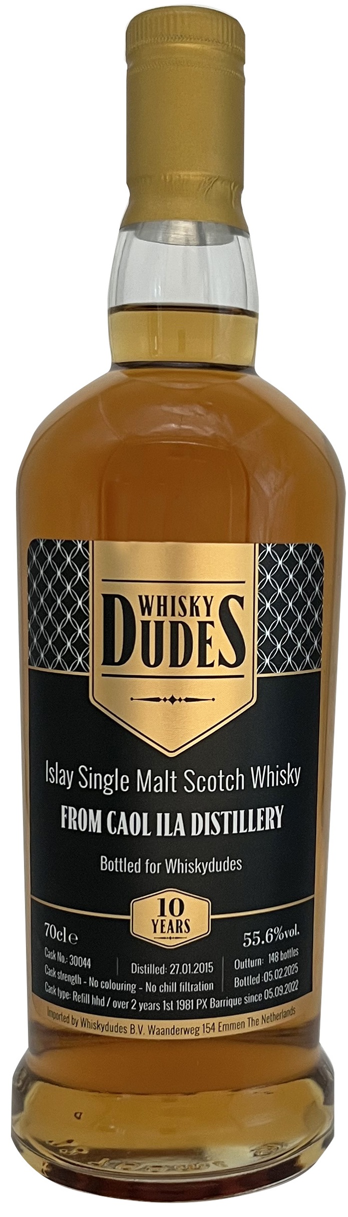 Caol Ila 2015/2025 1st Fill PX Sherry Cask Whiskydudes 55,6% vol.