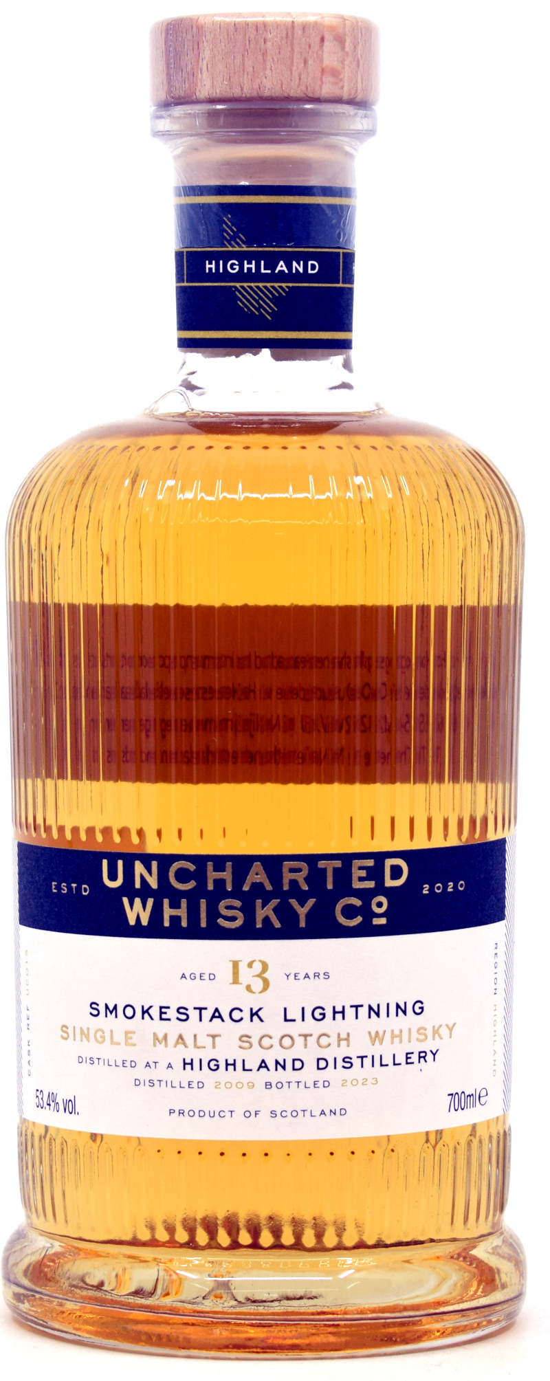 smokestack_13_UWC Peated Highland 13 Jahre 2009/2023 Smokestack Lightning Uncharted Whisky 53,4% vol.