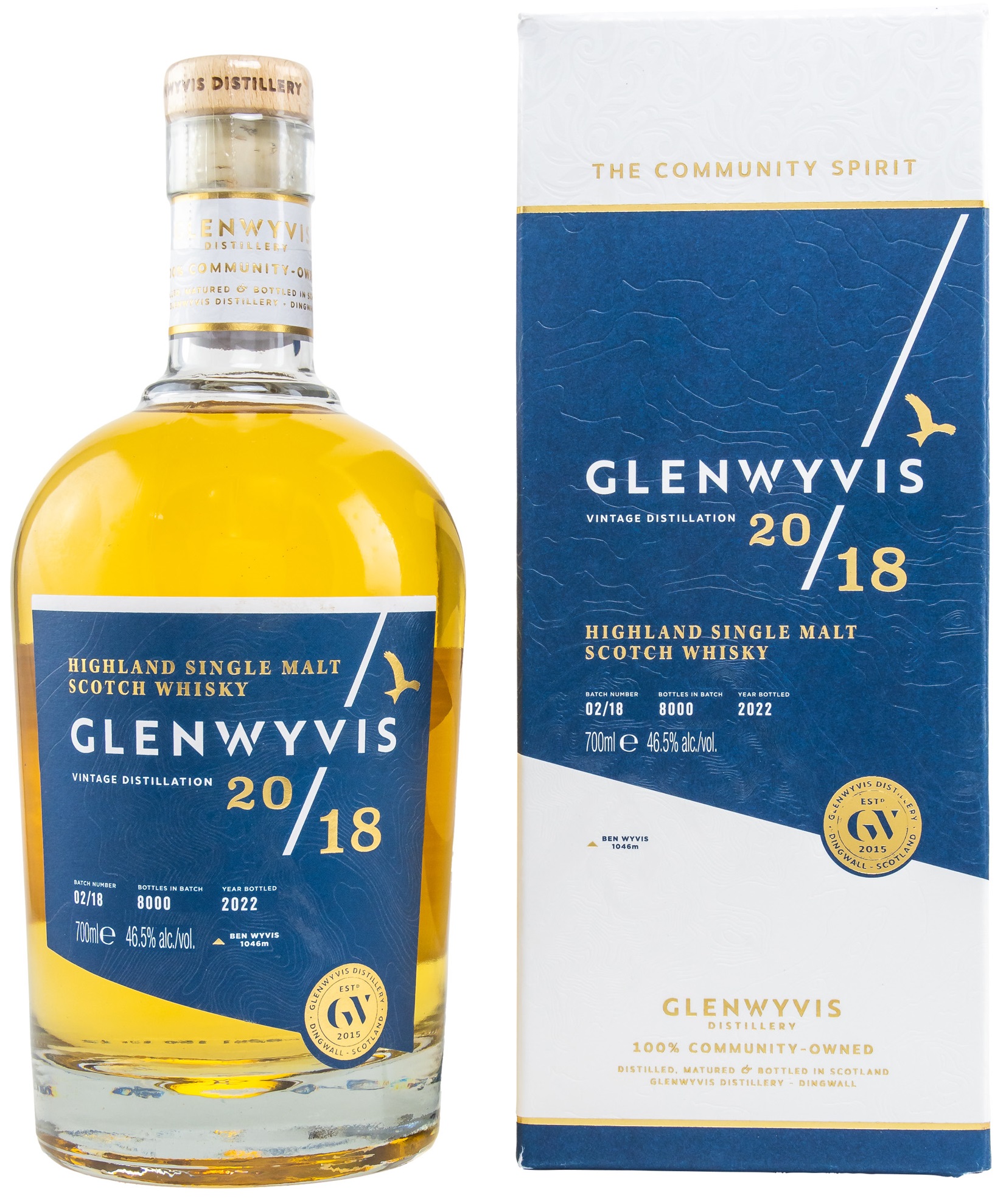 GlenWyvis_2022 GlenWyvis Batch 2 / 2018 Vintage 46,5% vol.