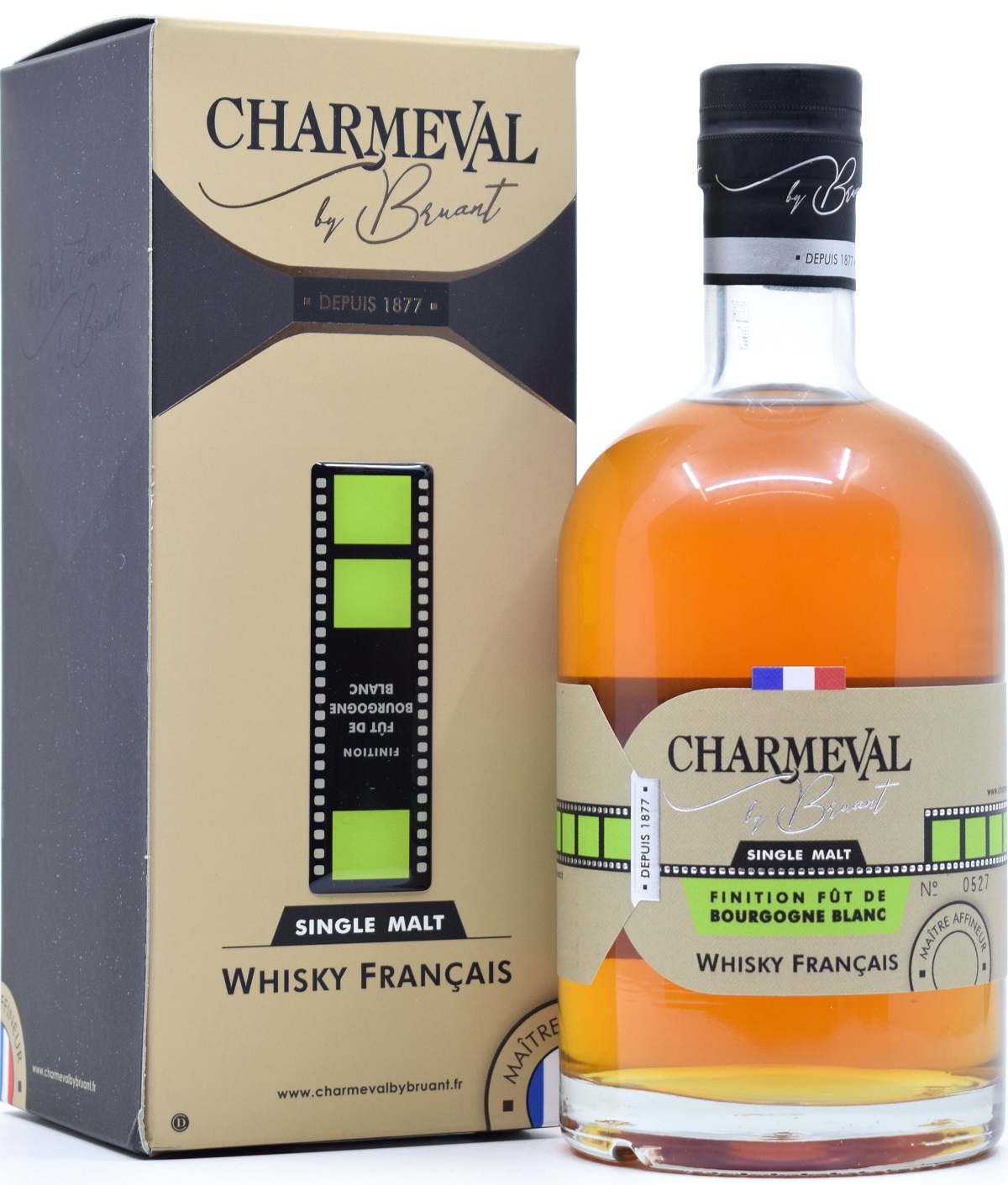 charmeval_bourgogne Charmeval By Bruant White Burgundy Finish France Single Malt 42% vol.