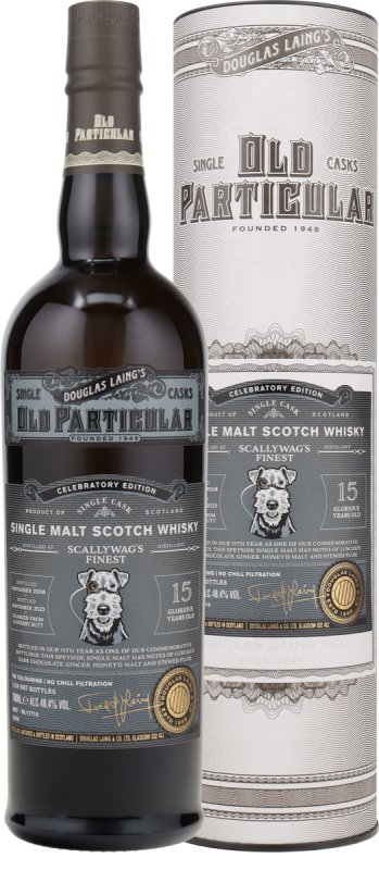 Scallywag´s Finest 15 Jahre 2018/2023 Sherry 75th Anniversary Douglas Laing 48,4% vol.