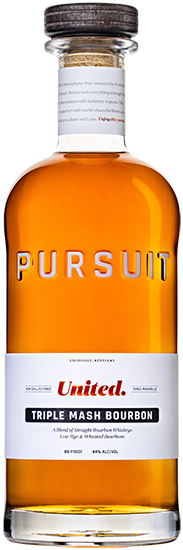 Pursuit United Bourbon Triple Mash Bourbon 44% vol.