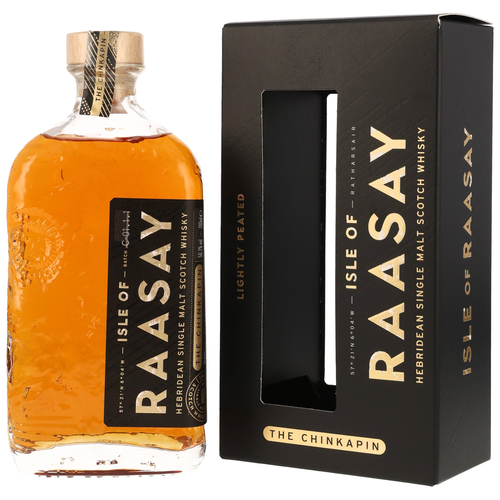 Isle of Raasay The Chinkapin Lightly Peated 50,2% vol.