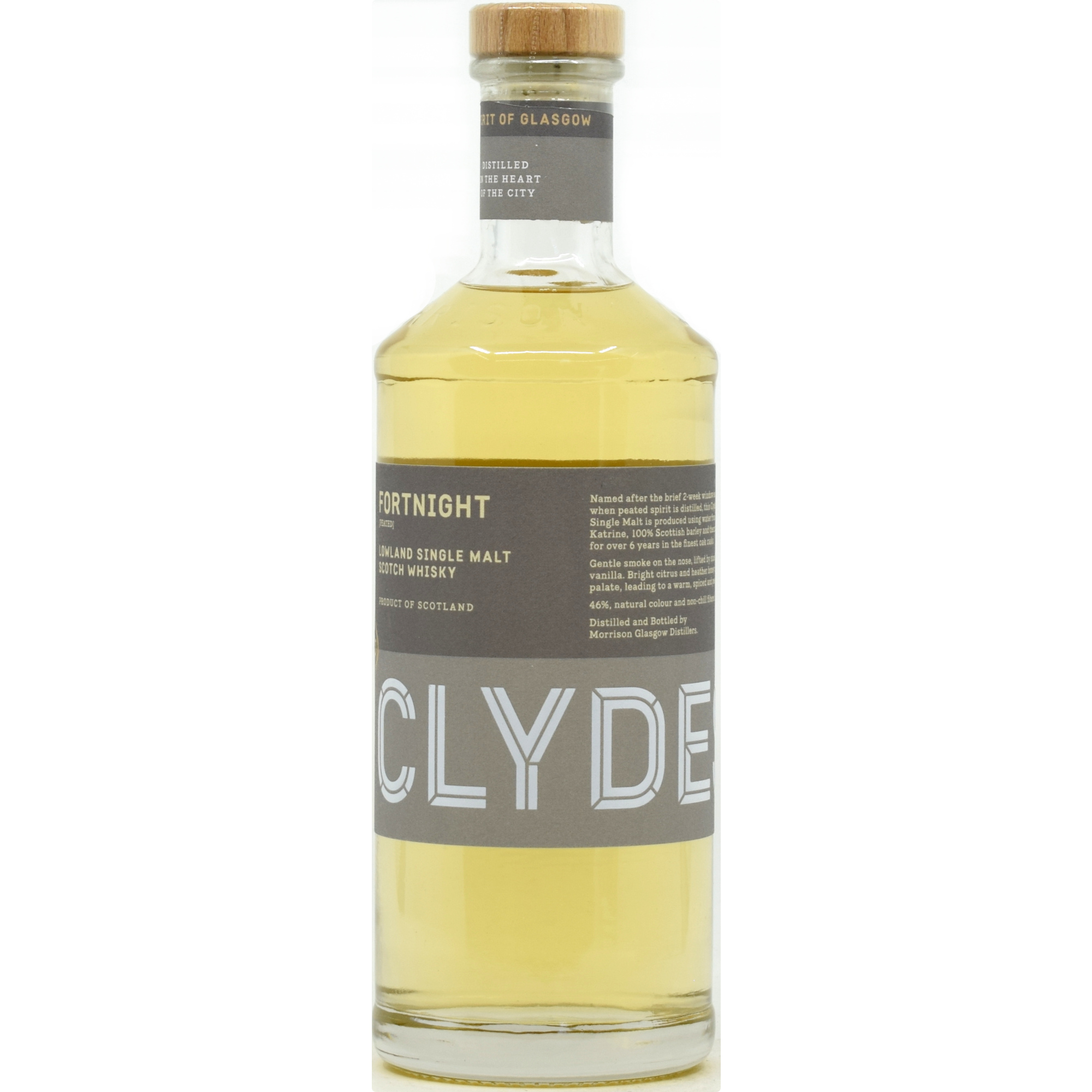 Clydeside Fortnight Peated 46% vol.