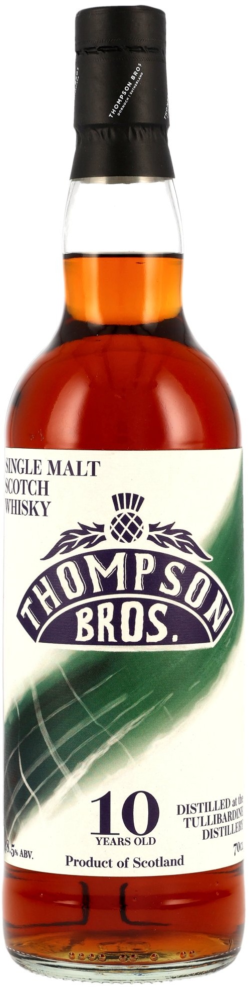 Tullibardine-2014-pst Tullibardine 10 Jahre 2014/2024 Red Wine Cask Thompson Bros 48,5% vol.