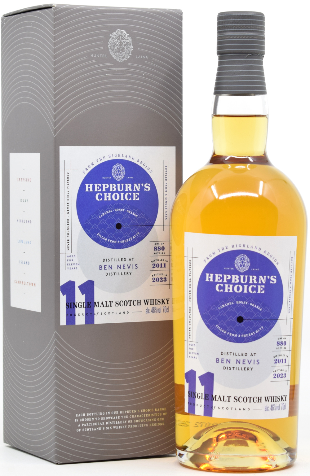 Ben Nevis 11 Jahre 2011/2023 Sherry Cask Hepburn's Choice 46% vol.