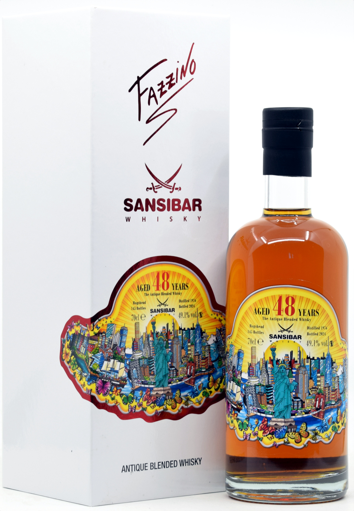 Antique Blended 48 Jahre 1976/2024 Sansibar Fazzino Circle of Life 49,1% vol.