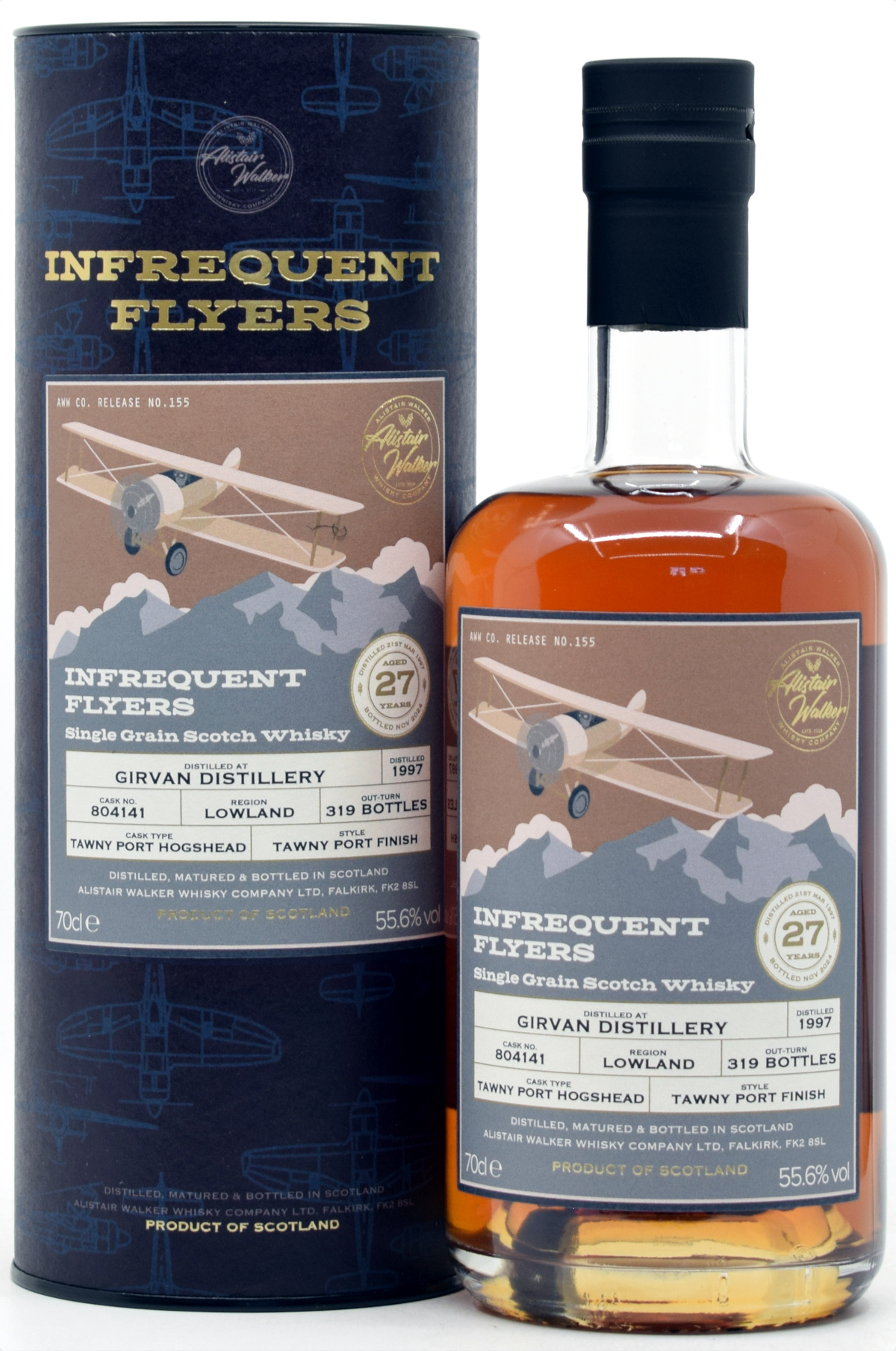 girvan_27_awwc Girvan 27 Jahre 1997/2025 Tawny Port Alistair Walker Infrequent Flyers 55,6% vol
