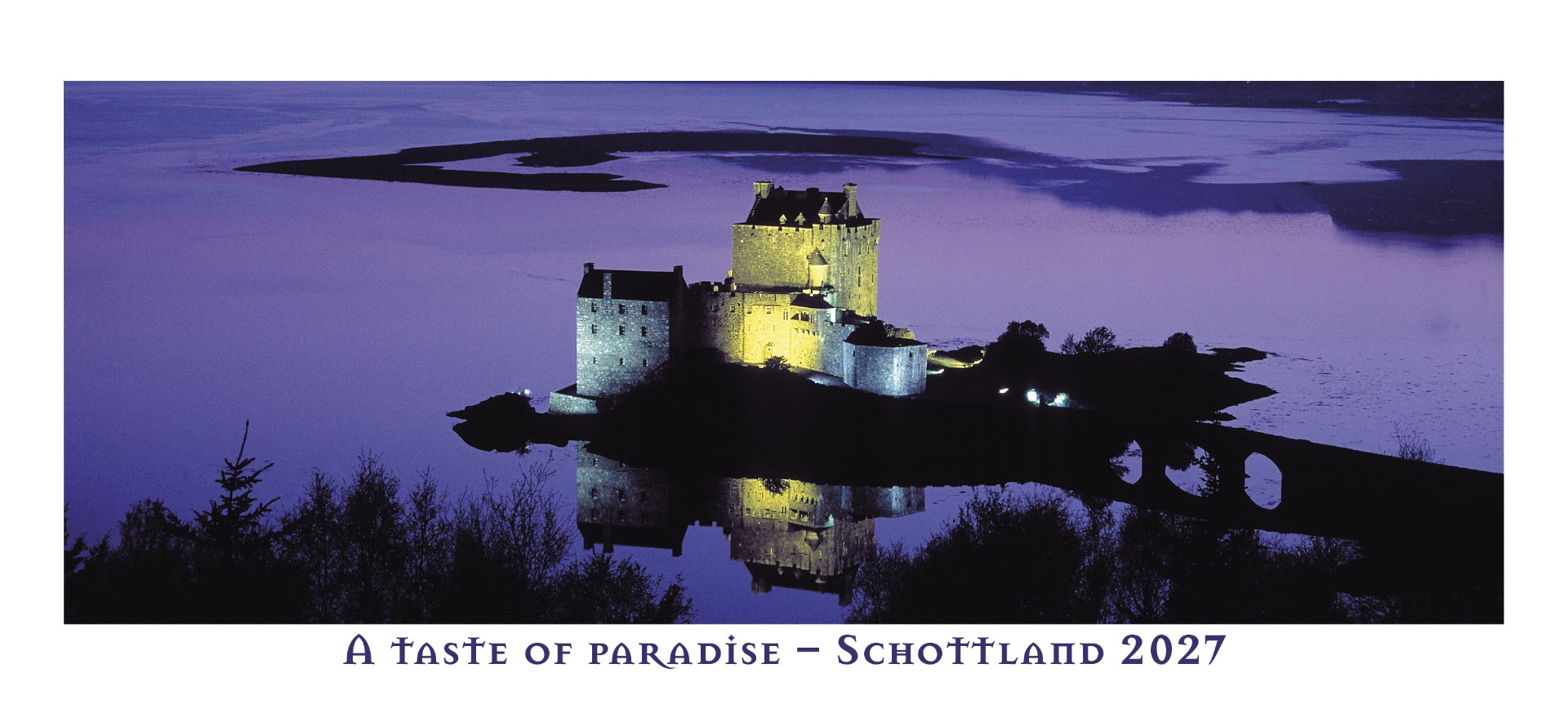 Wandkalender "A taste of Paradise - Schottland 2027"