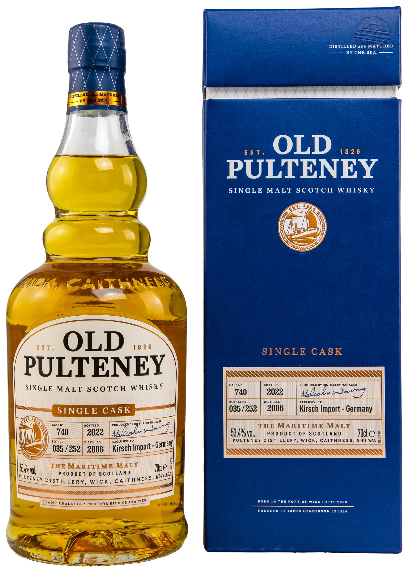pulteney_2006_740 Old Pulteney 2006/2022 Single Cask #740 53,4% vol.