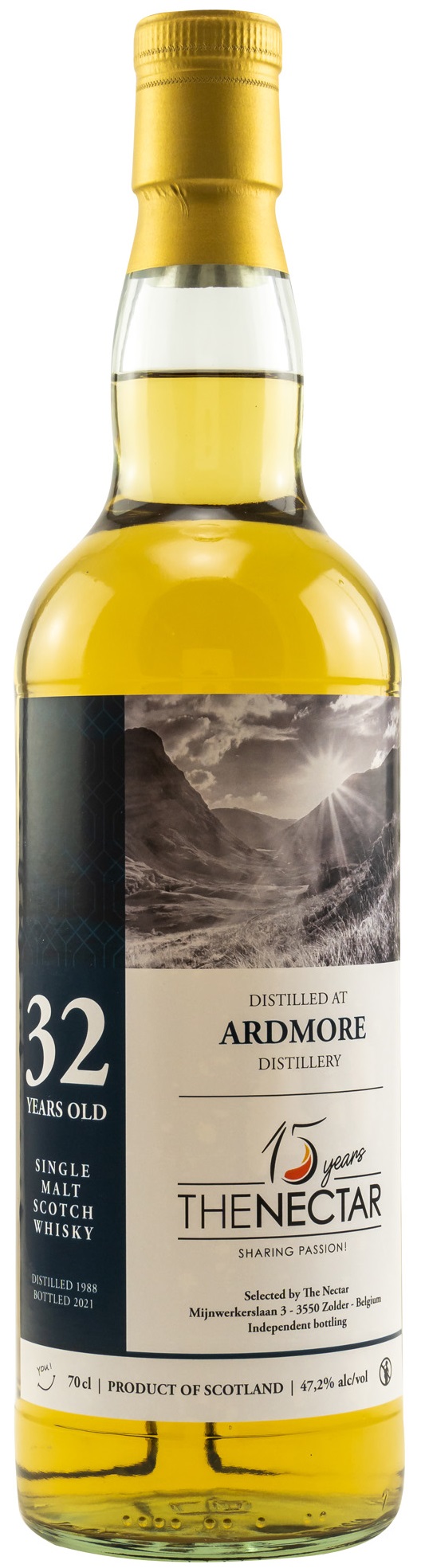 ardmore_1988_DD Ardmore 32 Jahre 1988/2021 The Nectar of the Daily Drams 47,2% vol.
