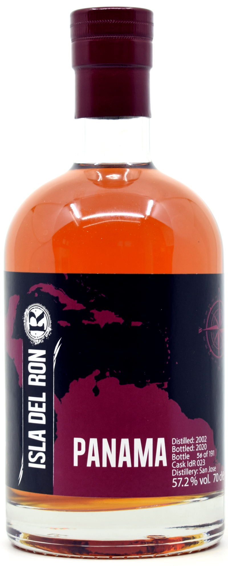 panama_isla_del_ron San Jose (Panama Rum) 18 Jahre 2002/2020 Isla del Ron 57,2% vol.