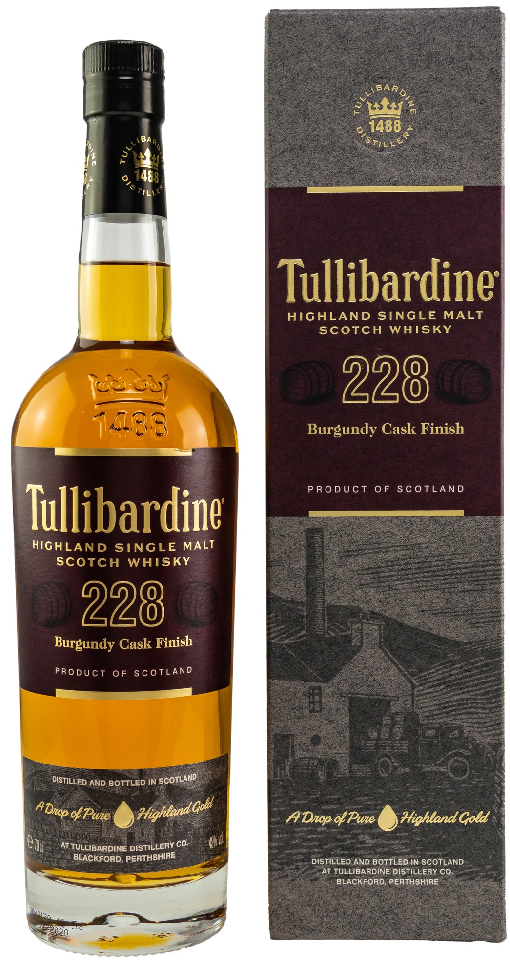 tullibardine_burgundy Tullibardine 228 Burgundy Finish