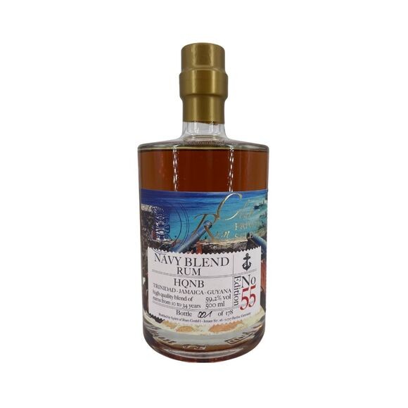 navy_blend_55 Navy Blend Rum - HQNB RumClub Private Selection Edition #55 59,2% vol.