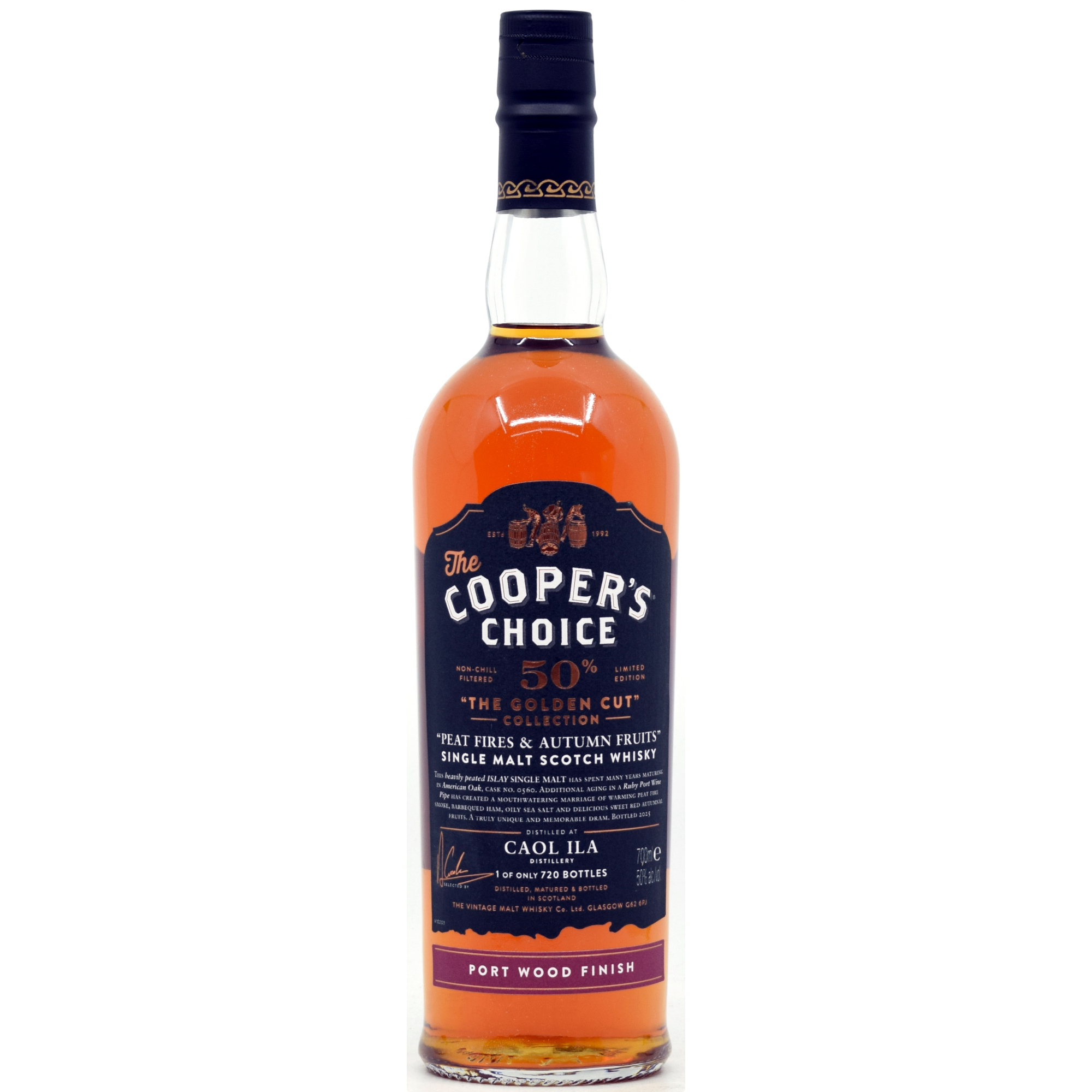 Caol Ila "Peat Fires & Autumn Fruits" Port Cask Cooper's Choice Golden Cut 50% vol.