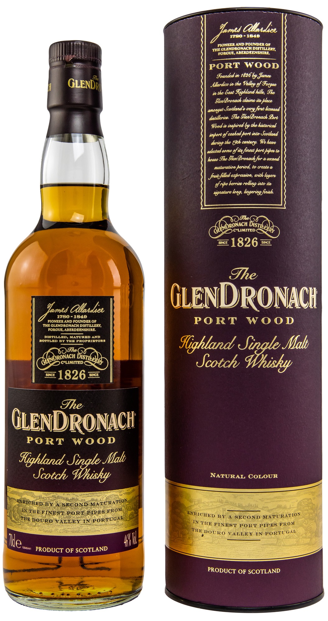 Glendronach-Port-Wood Glendronach Port Wood 46% vol.
