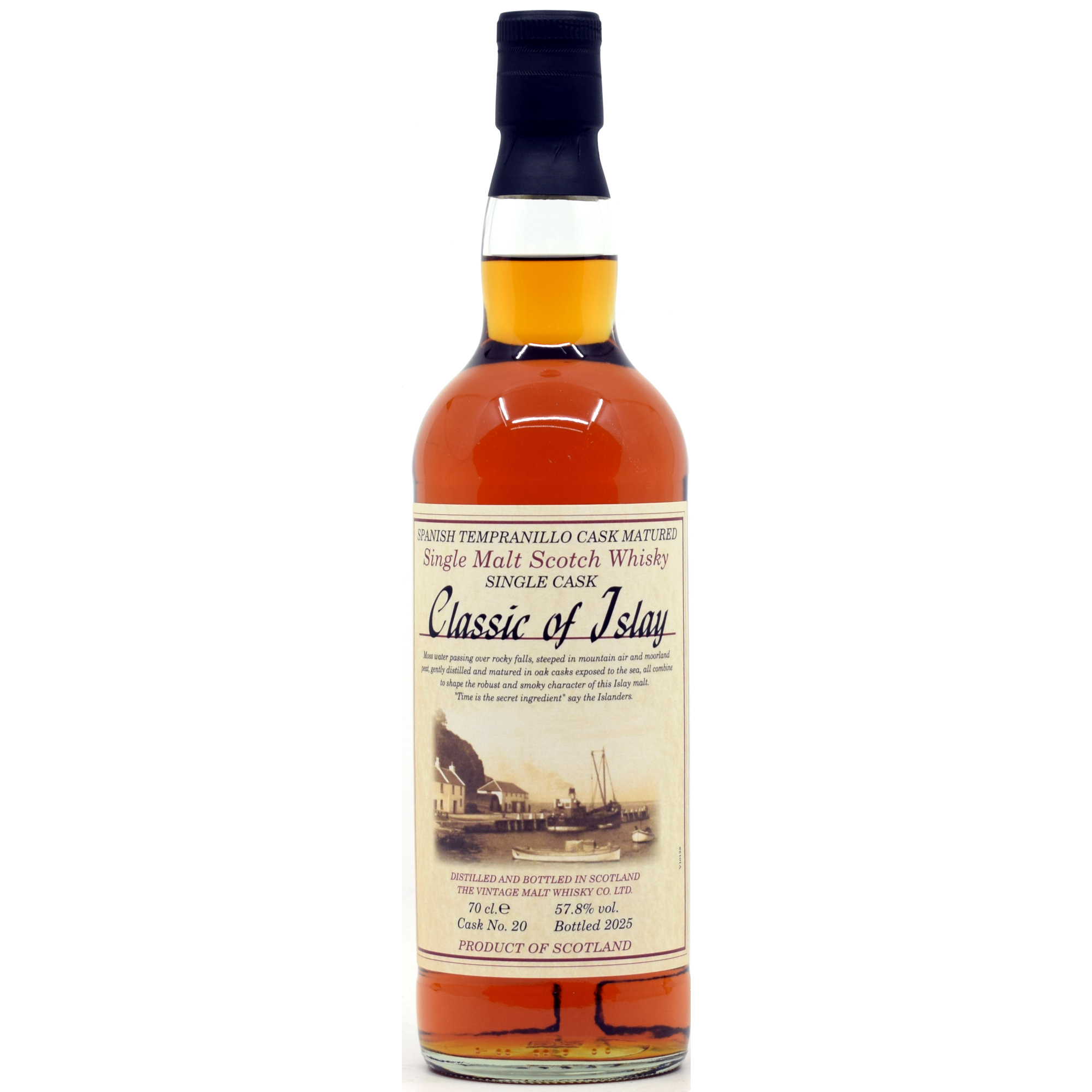 Classic of Islay Limited Edition Tempranillo Red Wine Cask 57,8% vol.