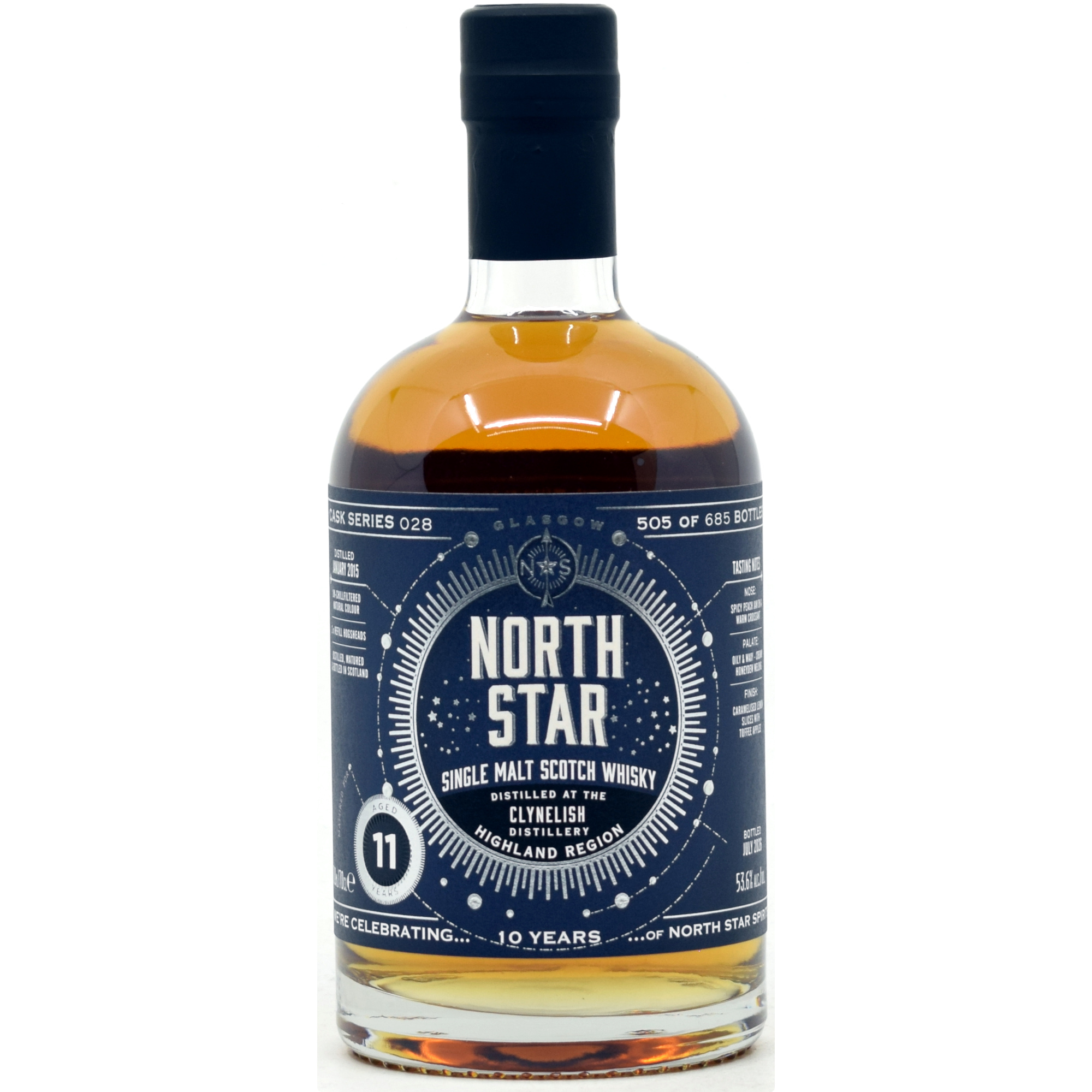 Clynelish 11 Jahre 2015/2026 North Star Spirits #028 UK-Exklusiv 53,6% vol.