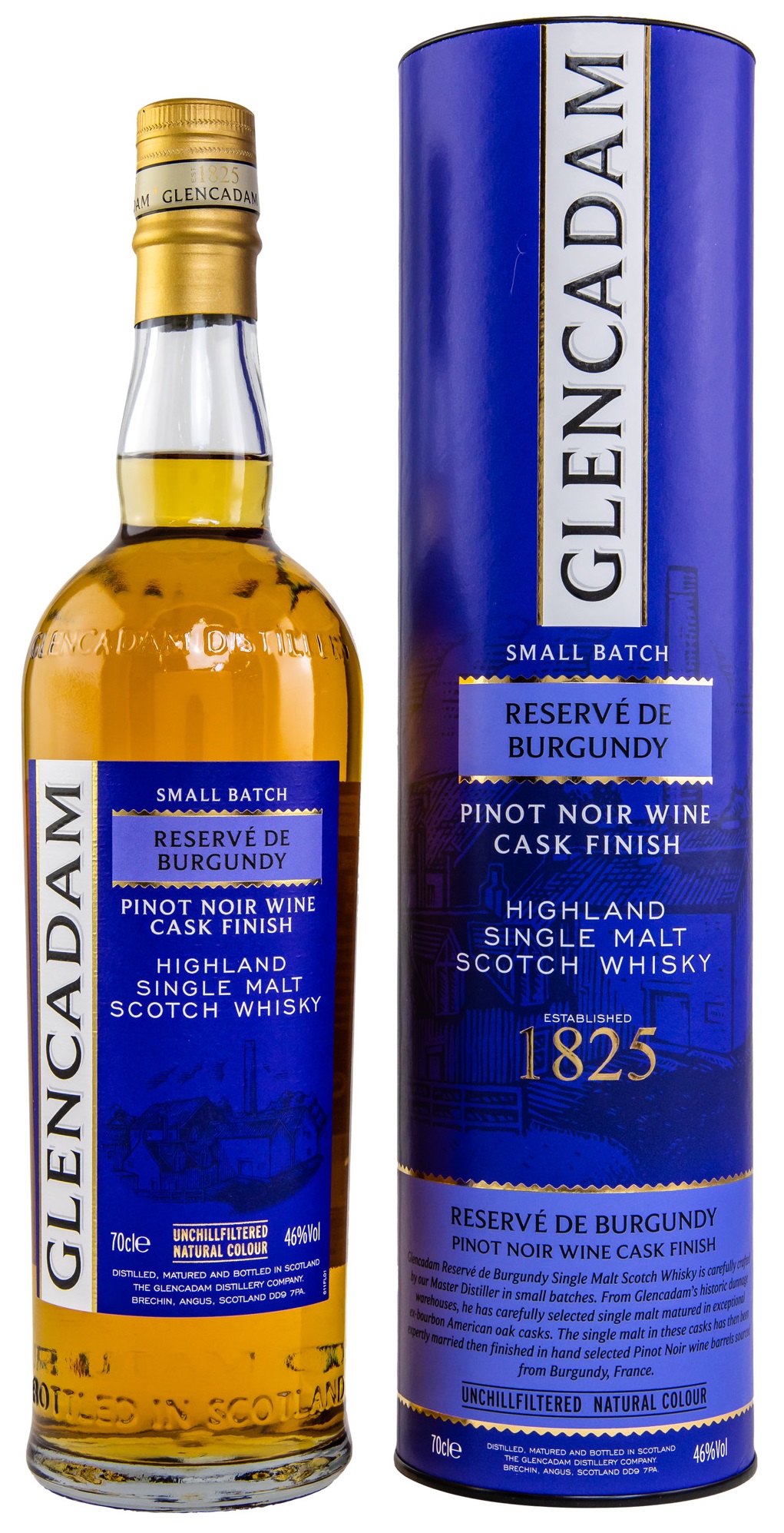 Glencadam-Reserve-de-Burgundy-Pinot-Noir-Cask-Finish Glencadam Reservé de Burgundy Small Batch 46% vol.