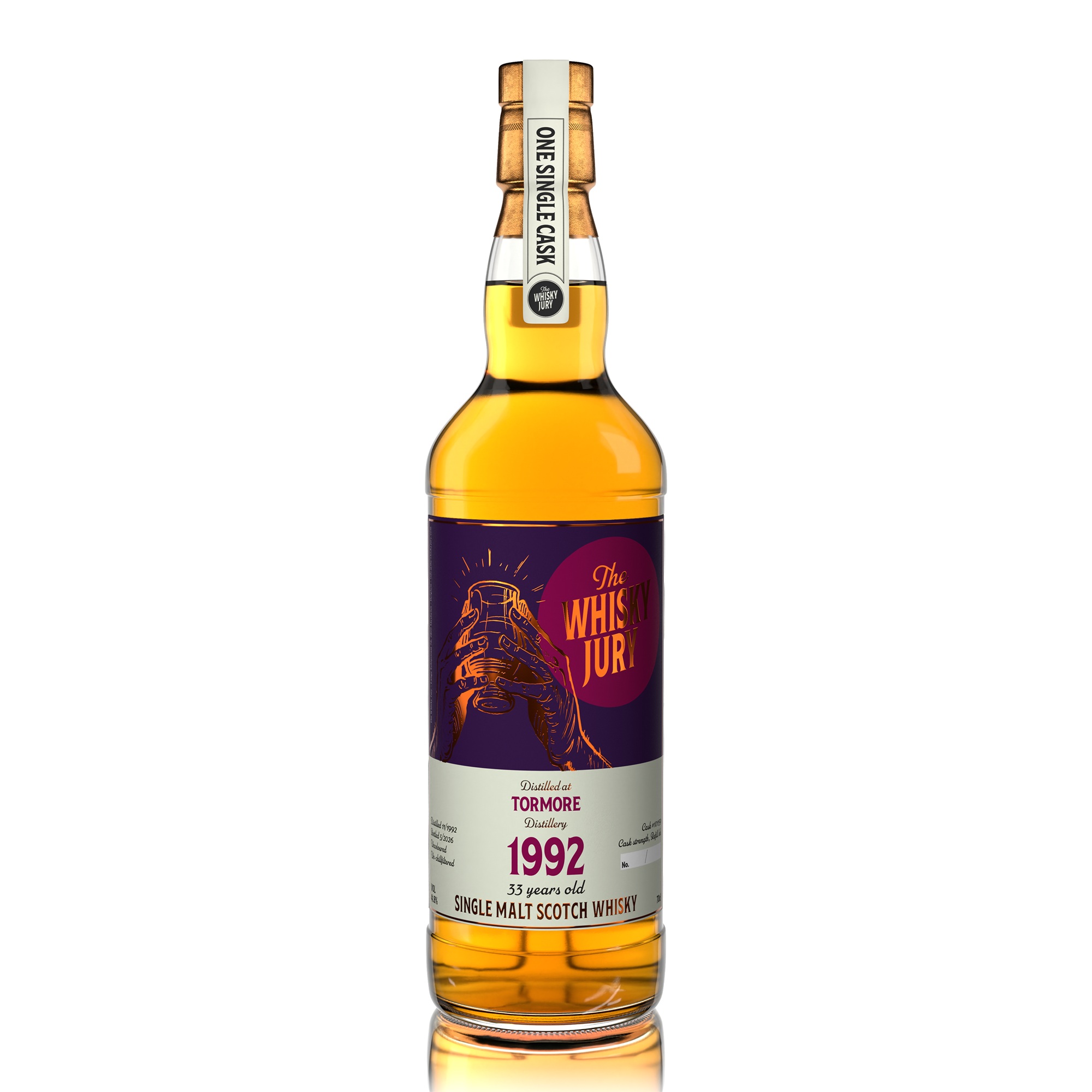 Tormore 33 Jahre 1992/2026 The Whisky Jury 41,8% vol.