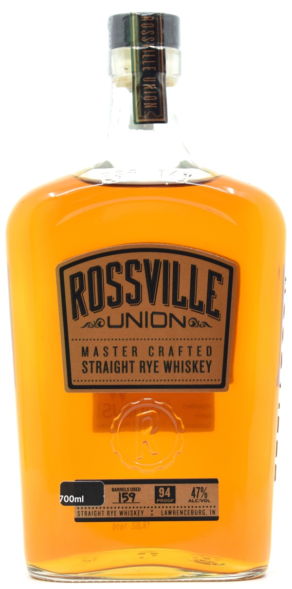 rossville_union_rye Rossville Union Straight Rye Whiskey 47% vol.