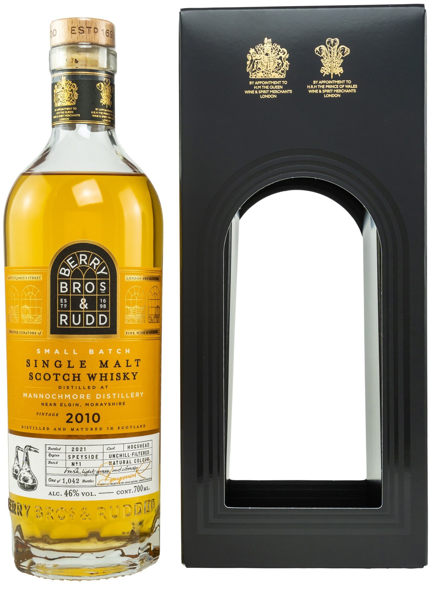 Mannochmore 2010/2022 Berry Bros. & Rudd Small Batch #1 46% vol.