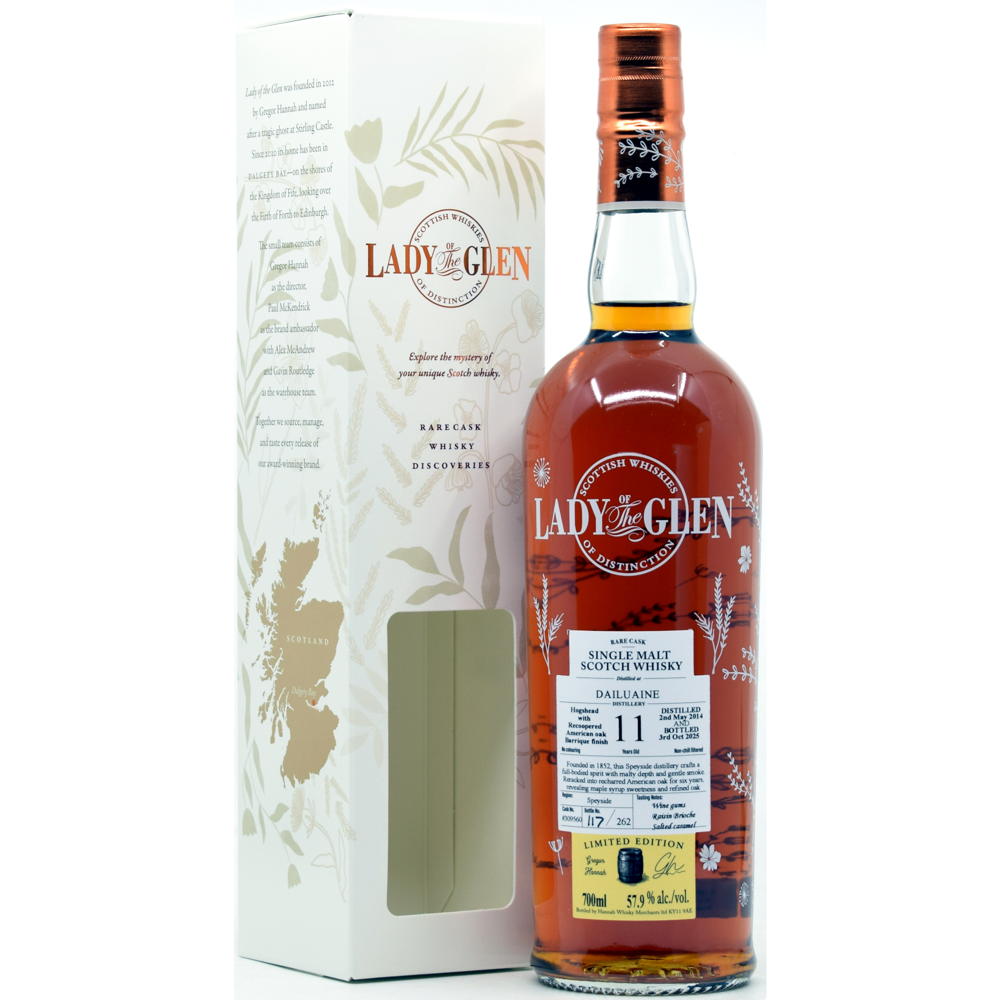 Dailuaine 11 Jahre 2014/2025 Lady of the Glen 57,9% vol.