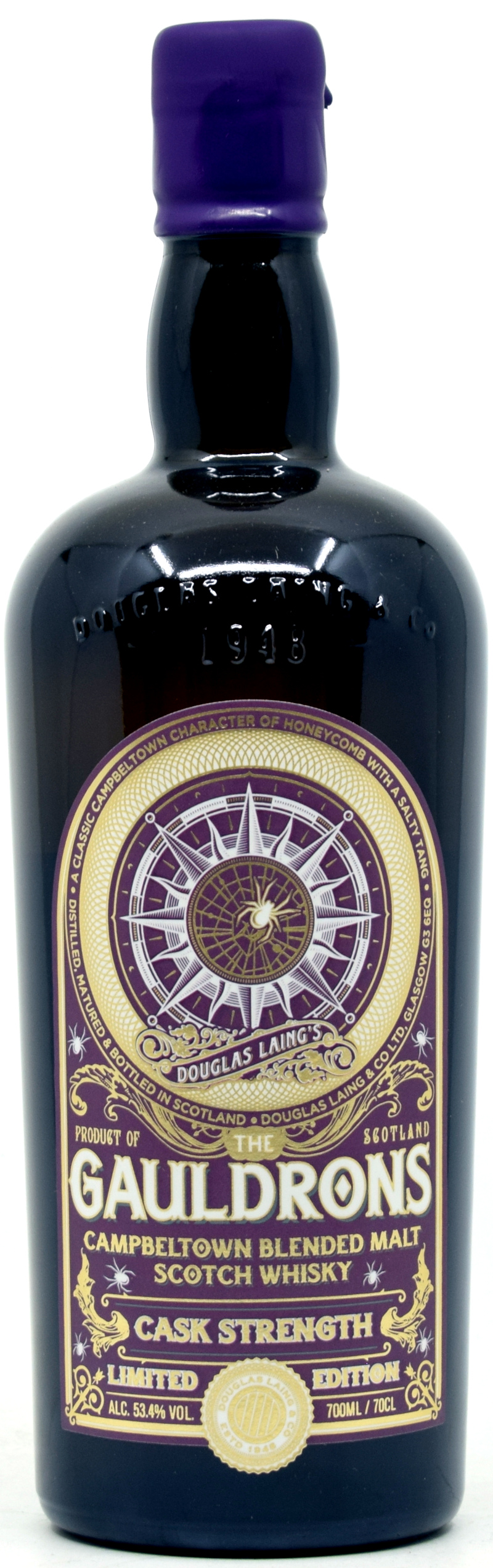 The Gauldrons Cask Strength Limited Edition 53,4% vol.
