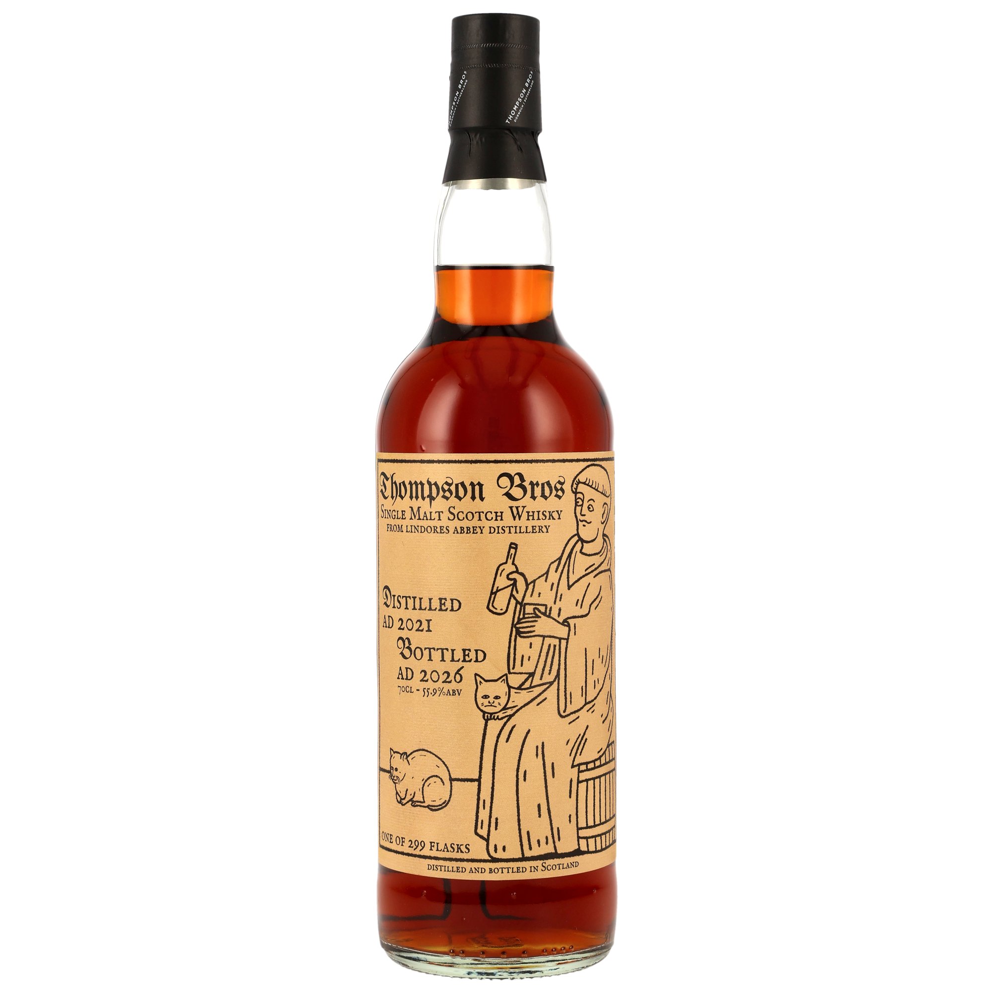 Lindores Abbey 2021/2026 Oloroso STR Cask Thompson Bros 55,9% vol.