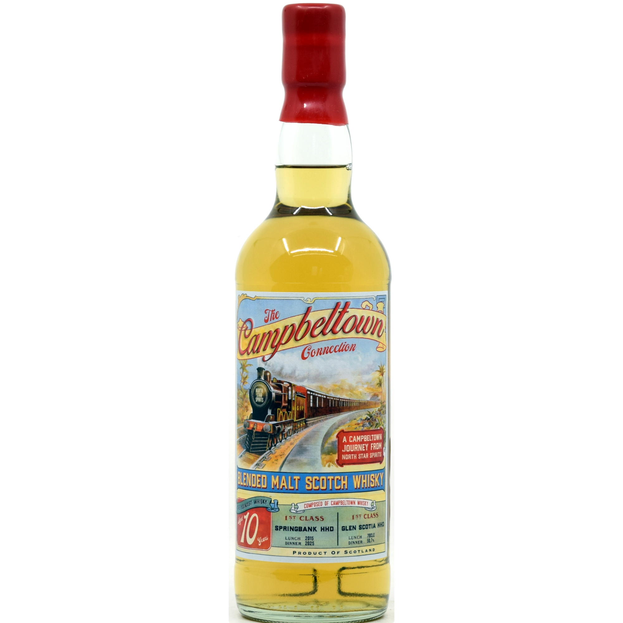 The Campbeltown Connection 2015/2025 North Star Spirits 50,7% vol.