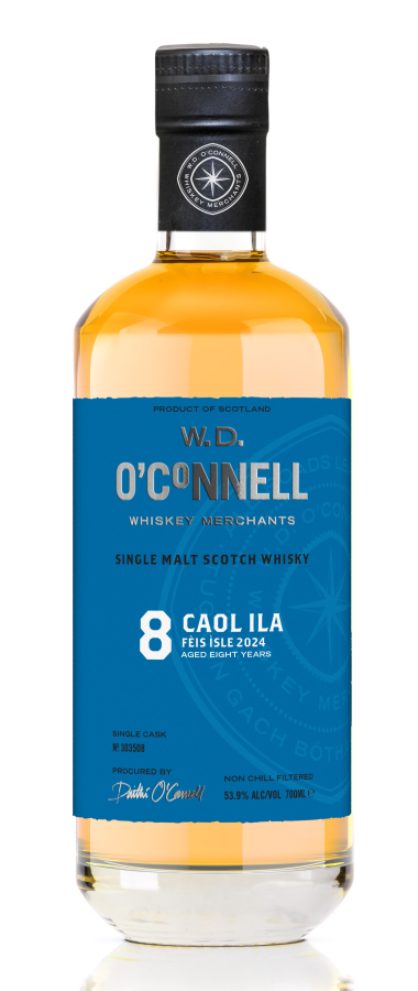 Caol Ila 8 Jahre Fèis Ìle 2024 PX Barrique W.D. O'Connell 53,9% vol.
