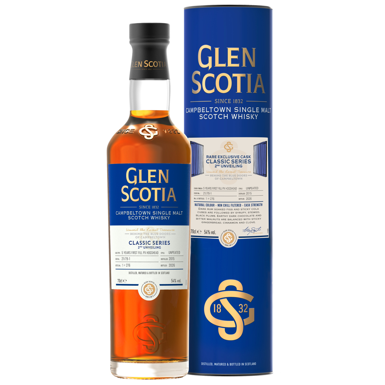 Glen Scotia 2015/2026 1st Fill PX Sherry Classic Series 2nd Unveiling 3/3 54% vol.