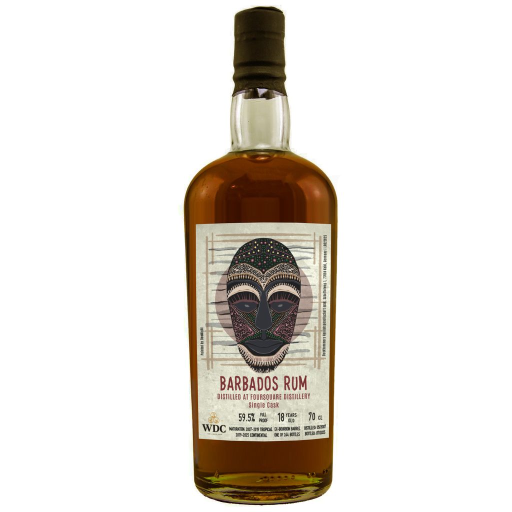 Barbados Rum (Foursquare) 18 Jahre 2007/2025 Wu Dram Clan 59,5% vol.