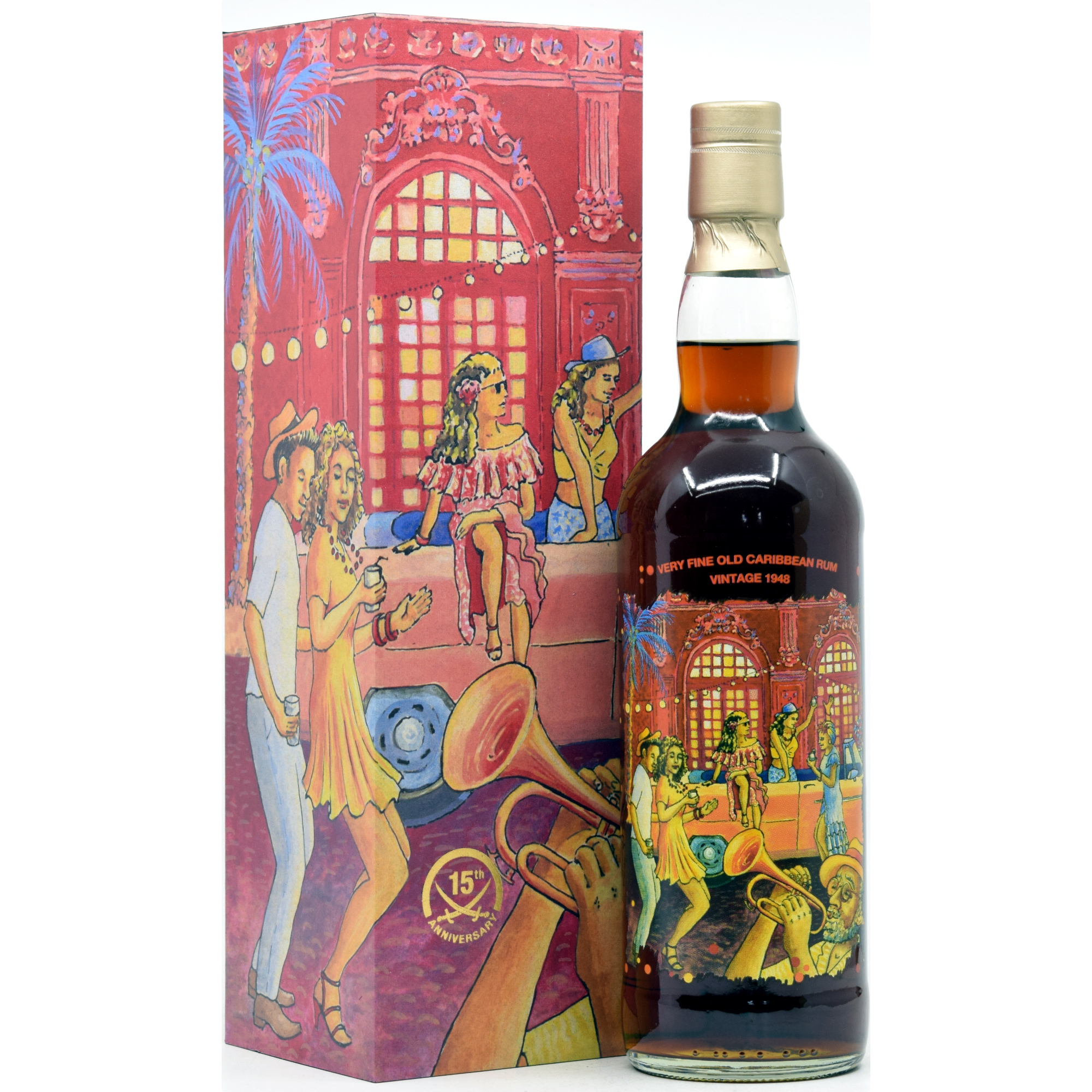 Caribbean Rum 78 Jahre 1948/2026 Sansibar 15th Anniversary 48,1% vol.
