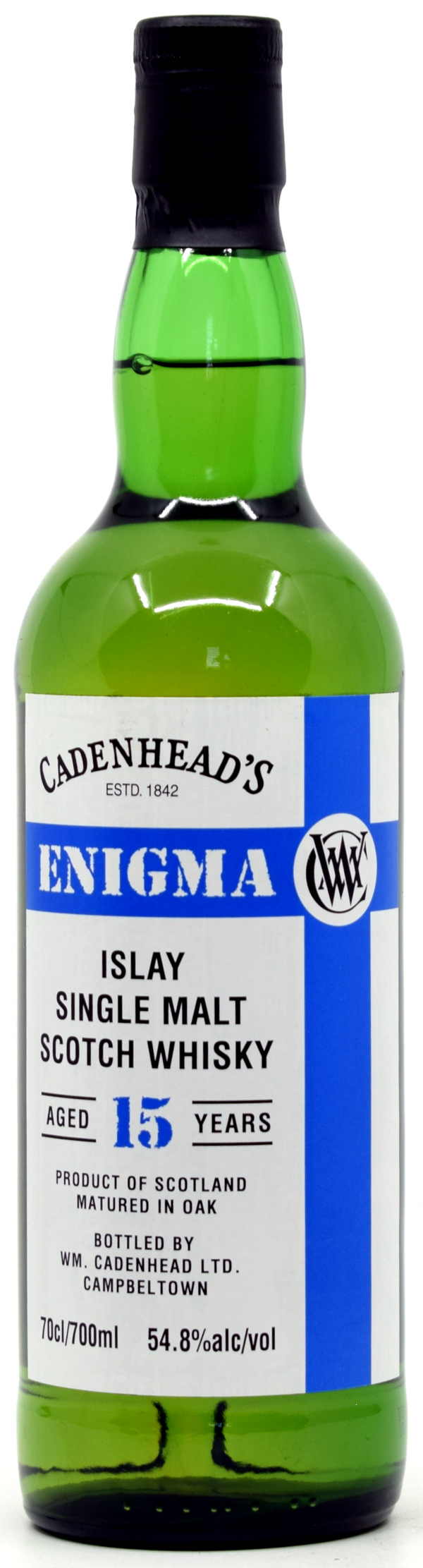 ENIGERMA_15 Enigma 15 Jahre 2008/2024 Islay Single Malt Cadenhead's 54,8% vol.