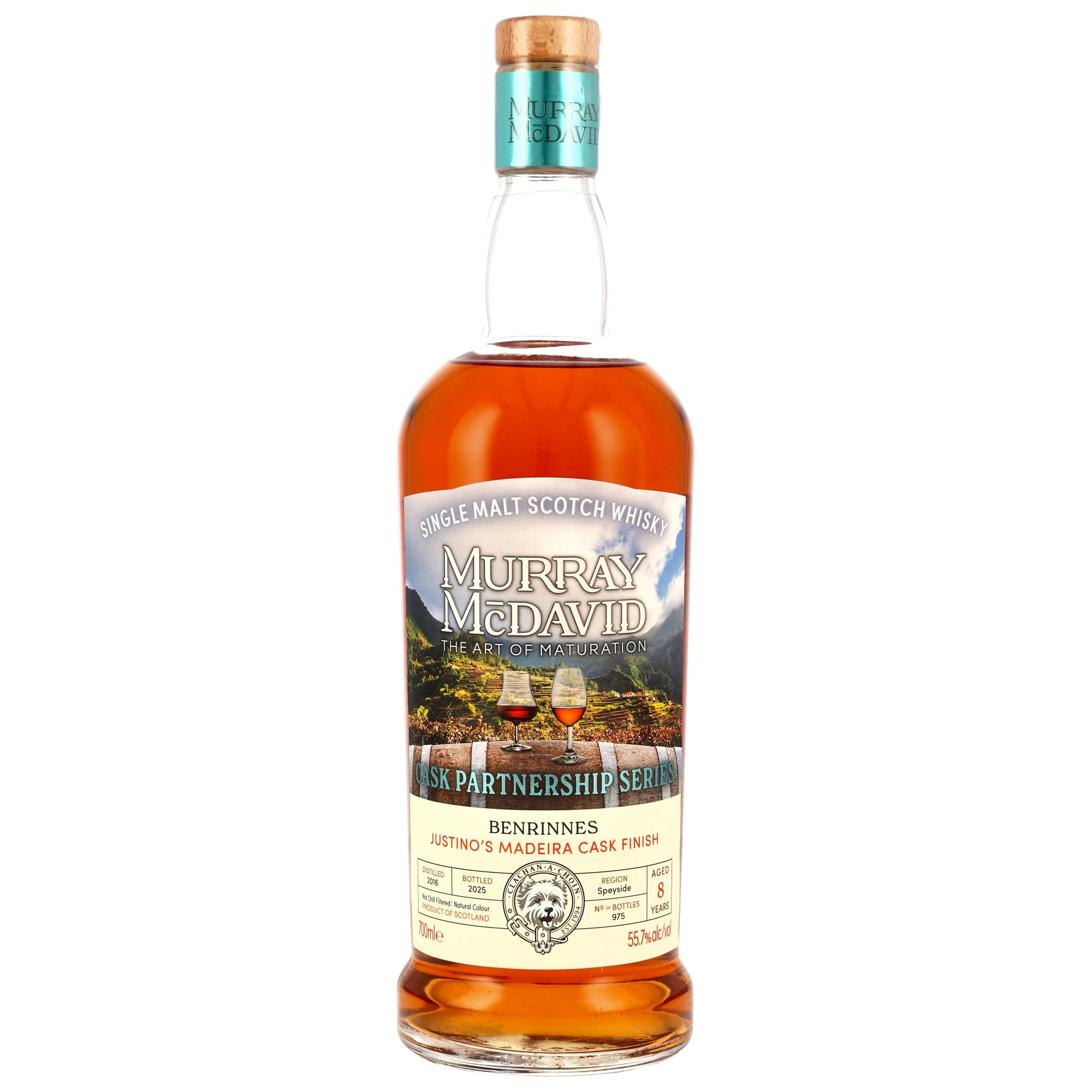 Benrinnes 2016/2025 Madeira Murray McDavid Cask Partnership Series 55,7% vol.