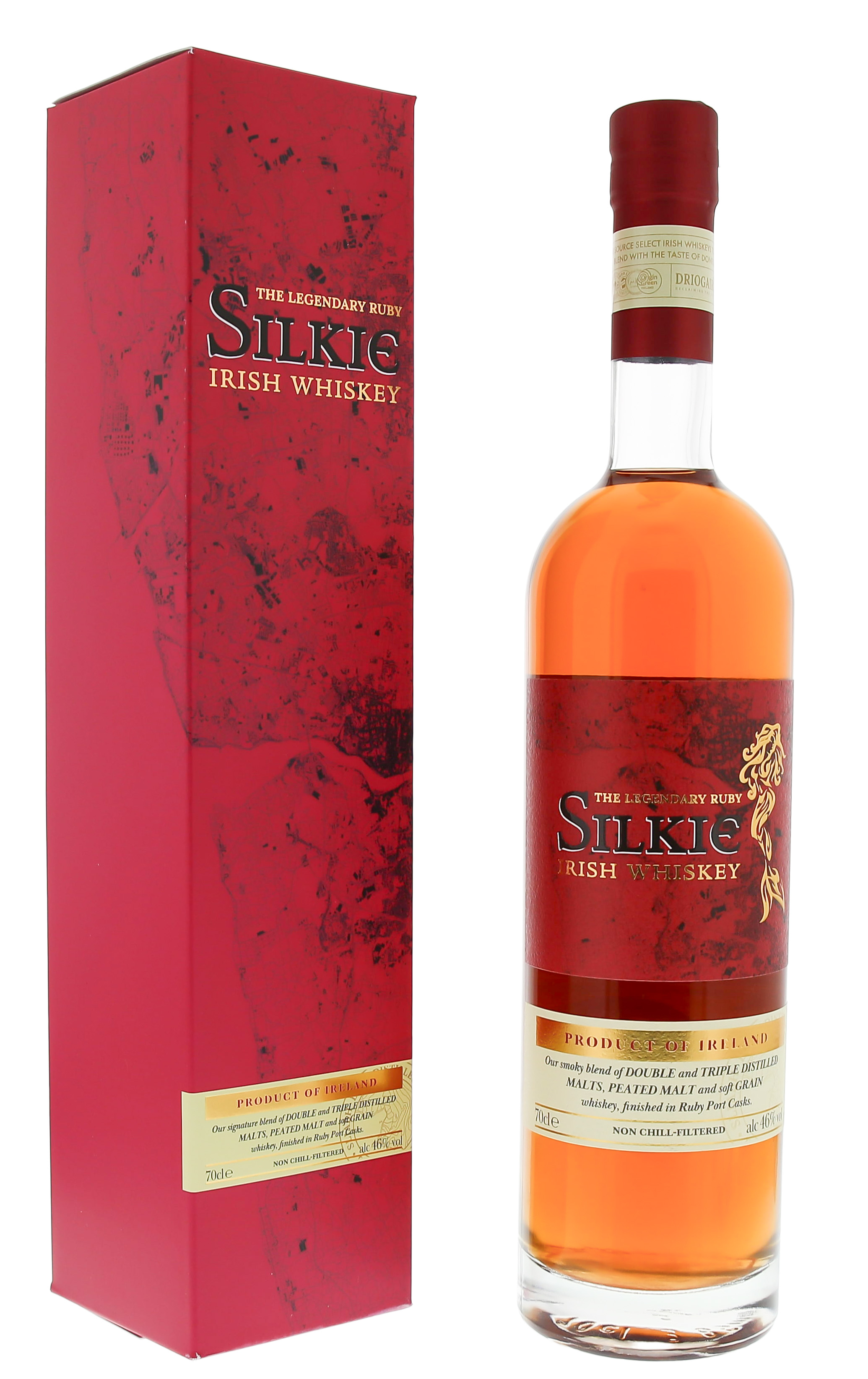 Silkie Ruby The Legendary Blended Irish Whiskey 46% vol.