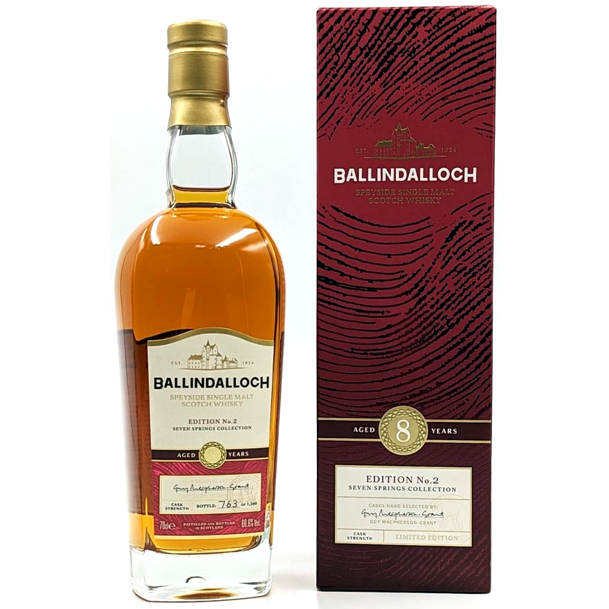 Ballindalloch 8 Jahre Edition No. 2 Seven Springs Collection 60,6% vol.